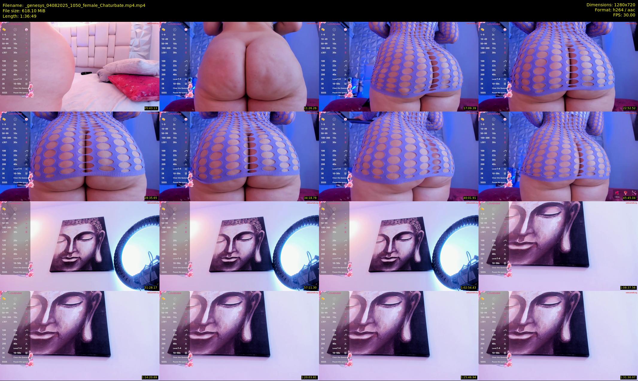 _genesys — 97 minute Chaturbate female cam show recording, 720p, Aug 4, 2025