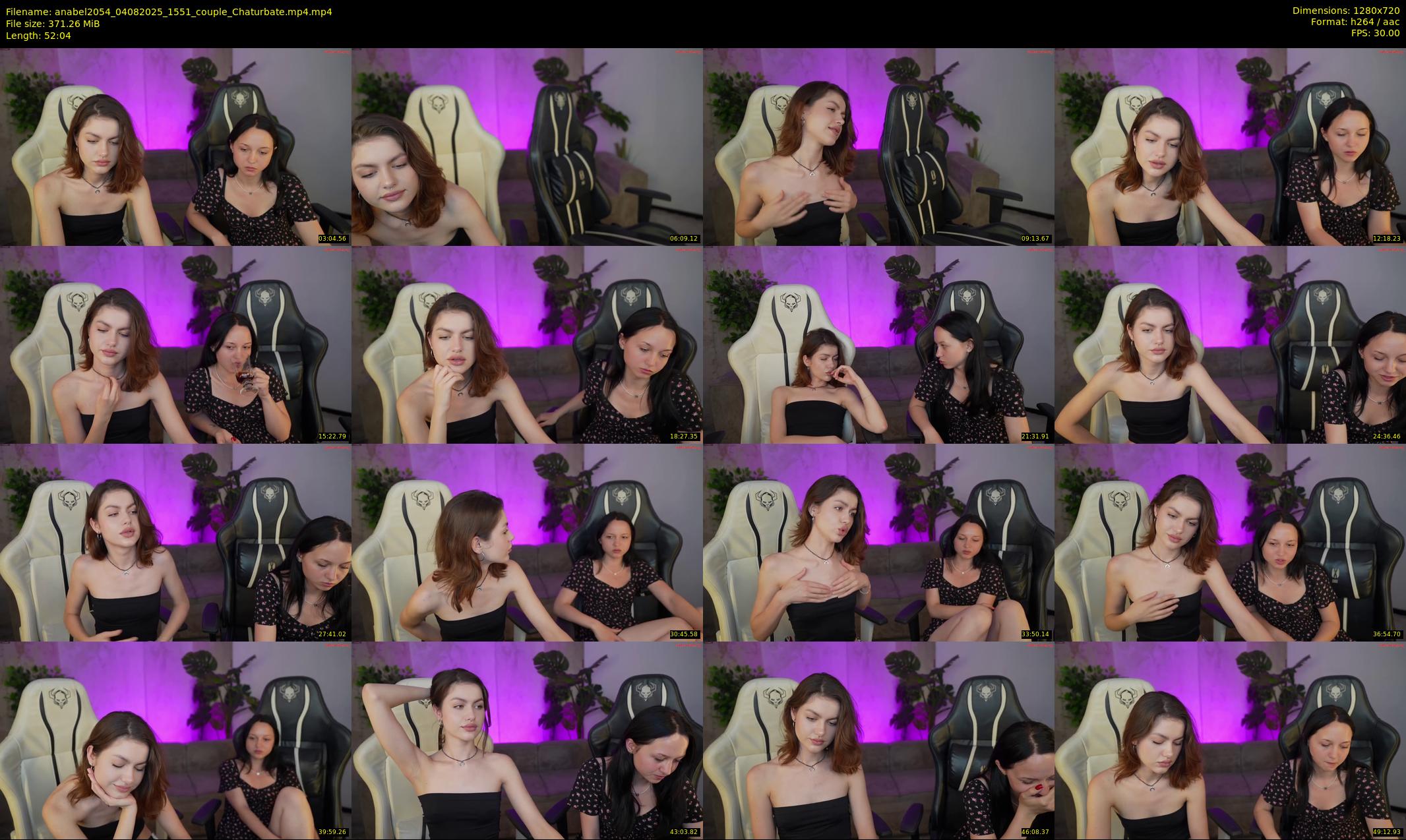 anabel2054 — 53 minute Chaturbate female cam show recording, 720p, Aug 4, 2025