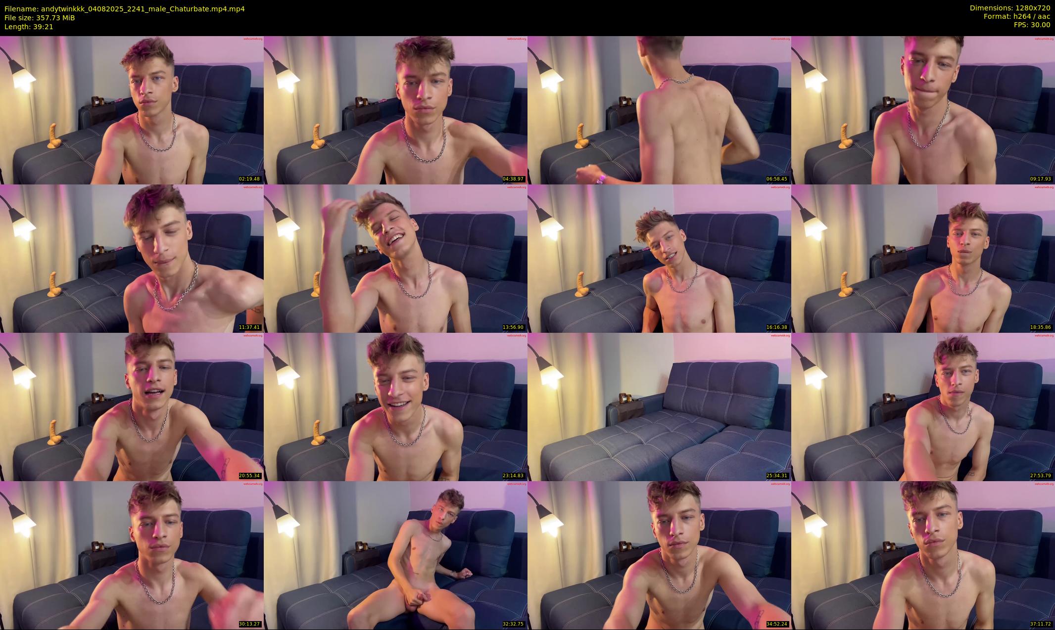 andytwinkkk — 40 minute Chaturbate male cam show recording, 720p, Aug 4, 2025