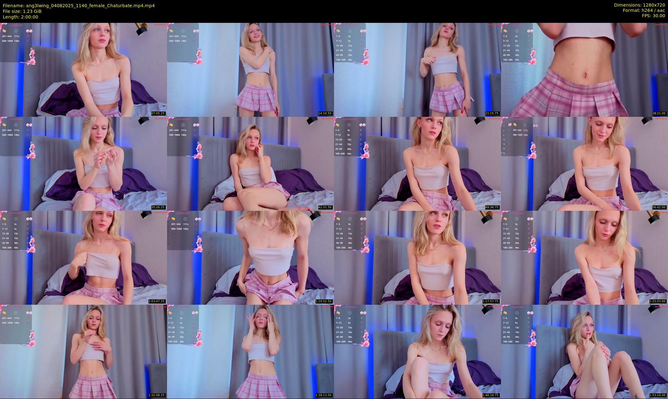 ang3lwing — 120 minute Chaturbate female cam show recording, 720p, Aug 4, 2025