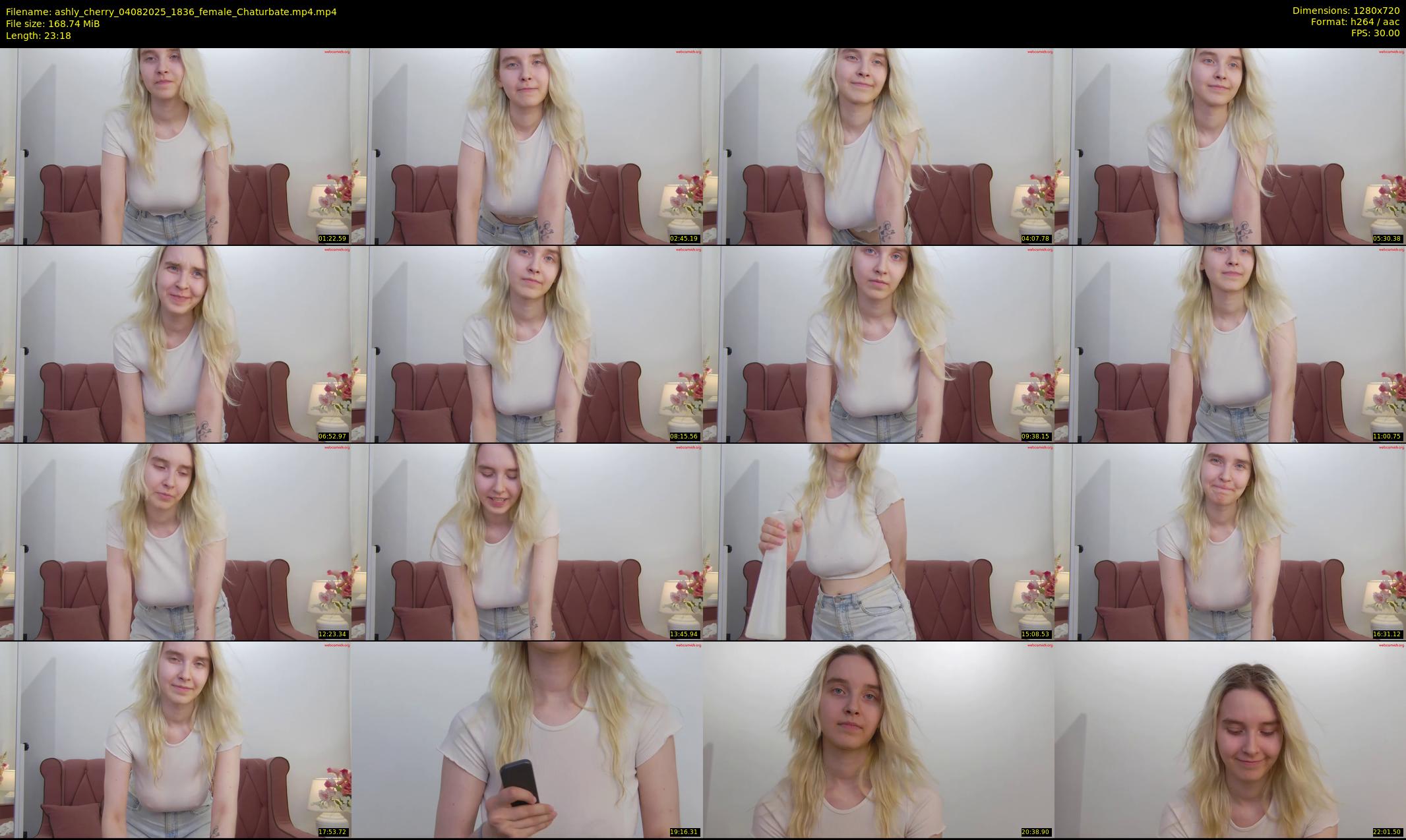 ashly_cherry — 24 minute Chaturbate female cam show recording, 720p, Aug 4, 2025