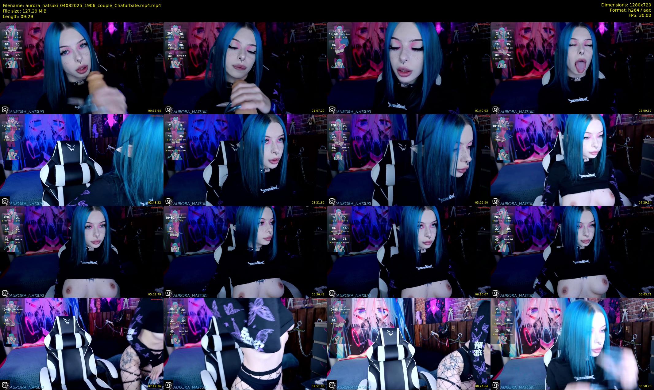 aurora_natsuki — 10 minute Chaturbate couple cam show recording, 720p, Aug 4, 2025