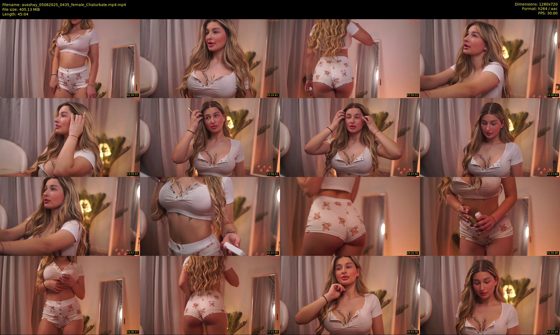 avashay — 46 minute Chaturbate female cam show recording, 720p, Aug 5, 2025