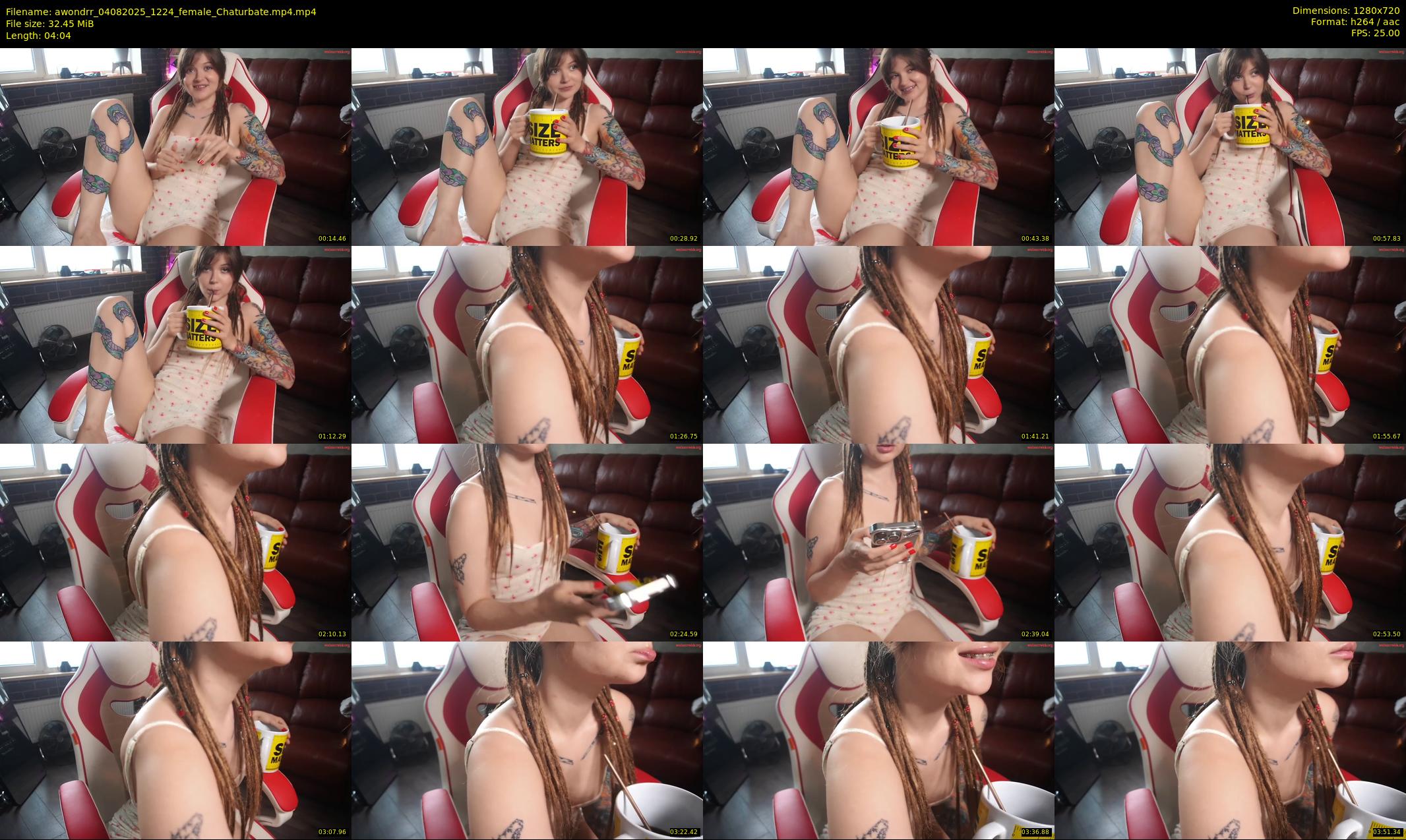 awondrr — 5 minute Chaturbate female cam show recording, 720p, Aug 4, 2025