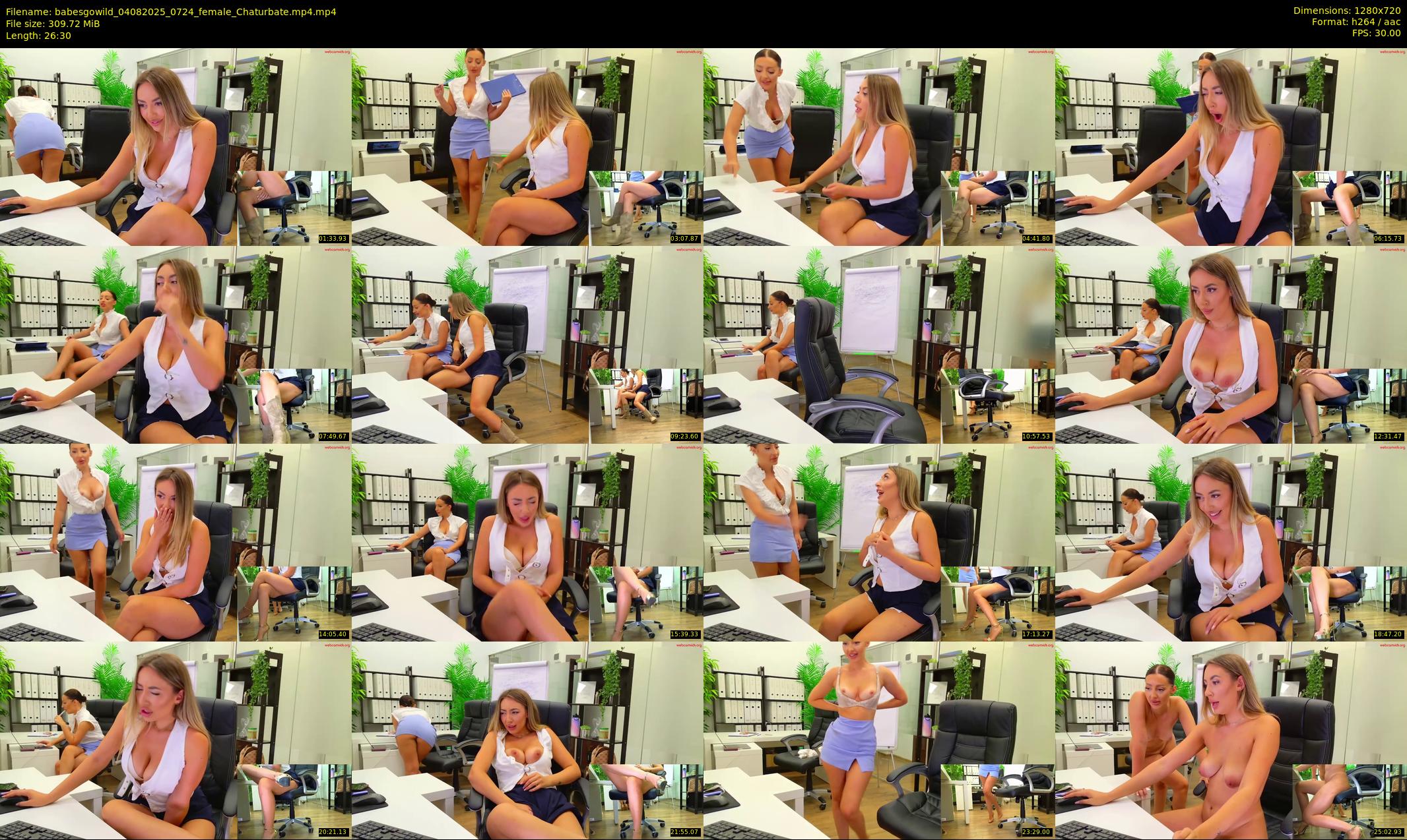 babesgowild — 27 minute Chaturbate couple cam show recording, 720p, Aug 4, 2025