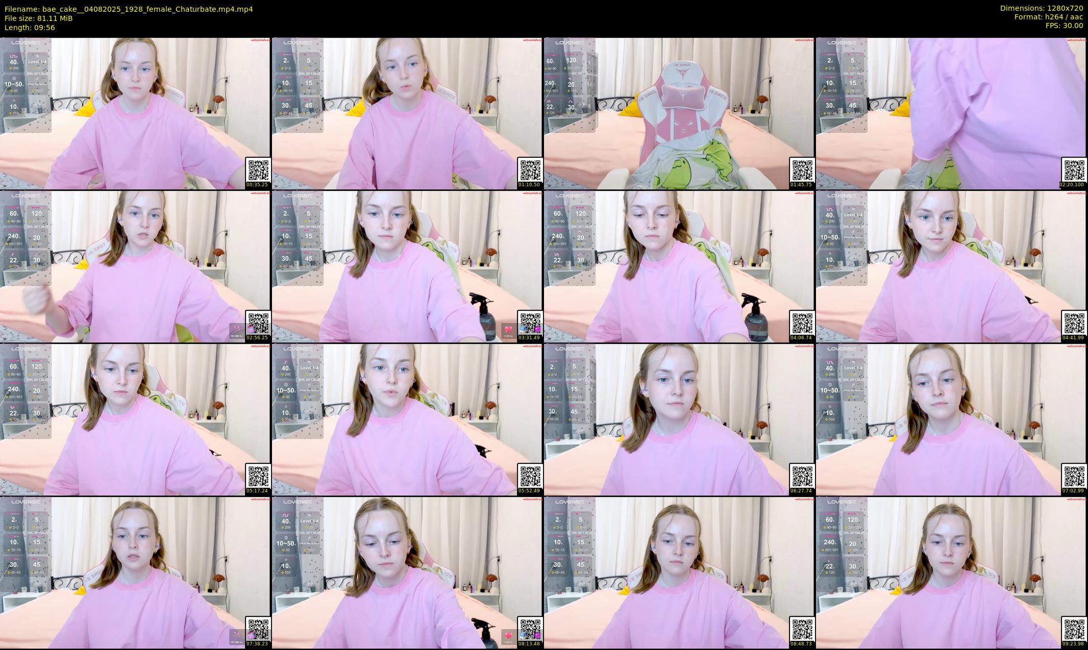 bae_cake_ — 10 minute Chaturbate female cam show recording, 720p, Aug 4, 2025
