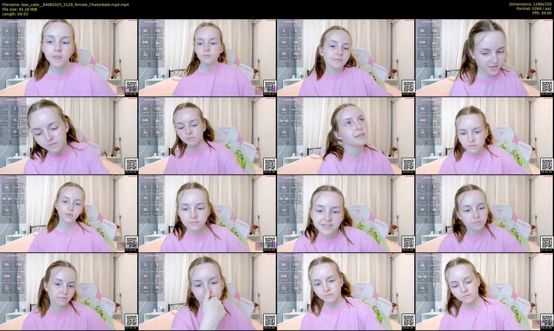 bae_cake_ — 10 minute Chaturbate female cam show recording, 720p, Aug 4, 2025