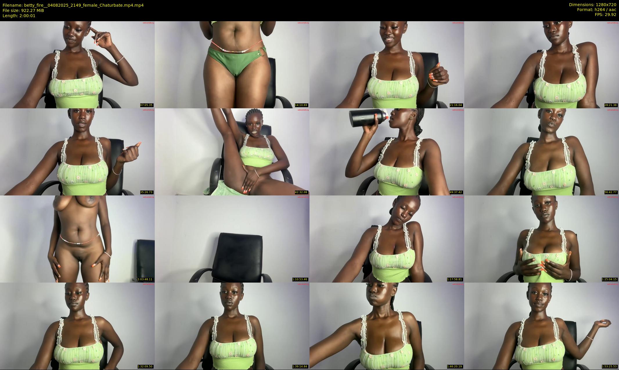 betty_fire_ — 121 minute Chaturbate female cam show recording, 720p, Aug 4, 2025
