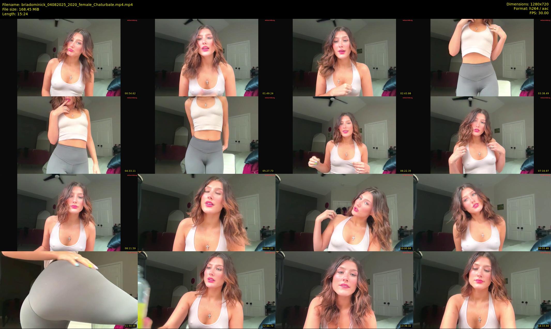briadominick — 16 minute Chaturbate couple cam show recording, 720p, Aug 4, 2025
