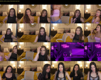 bright_diamonds_054 — 121 minute Chaturbate couple cam show recording, 720p, Aug 4, 2025
