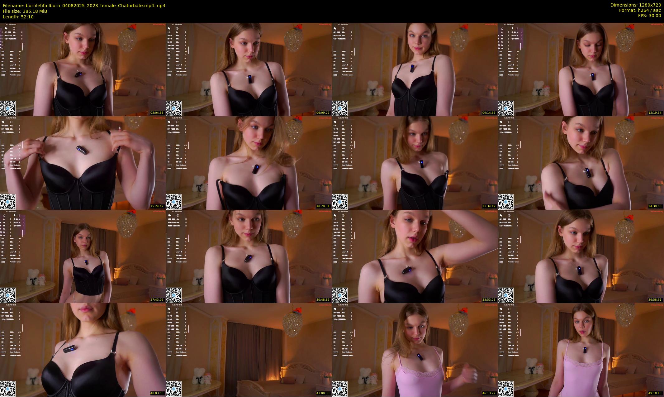 burnletitallburn — 53 minute Chaturbate female cam show recording, 720p, Aug 4, 2025