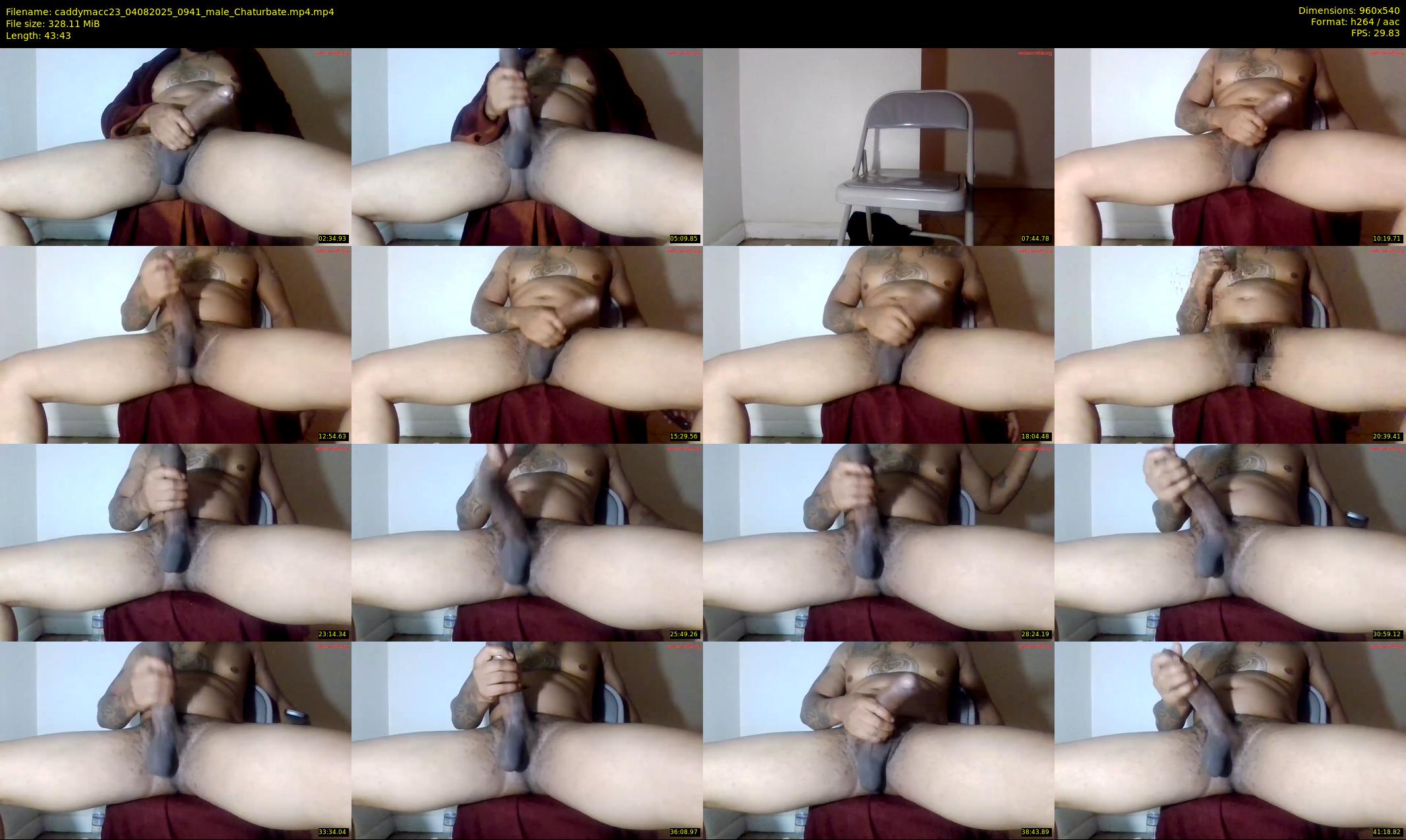 caddymacc23 — 44 minute Chaturbate male cam show recording, 480p, Aug 4, 2025