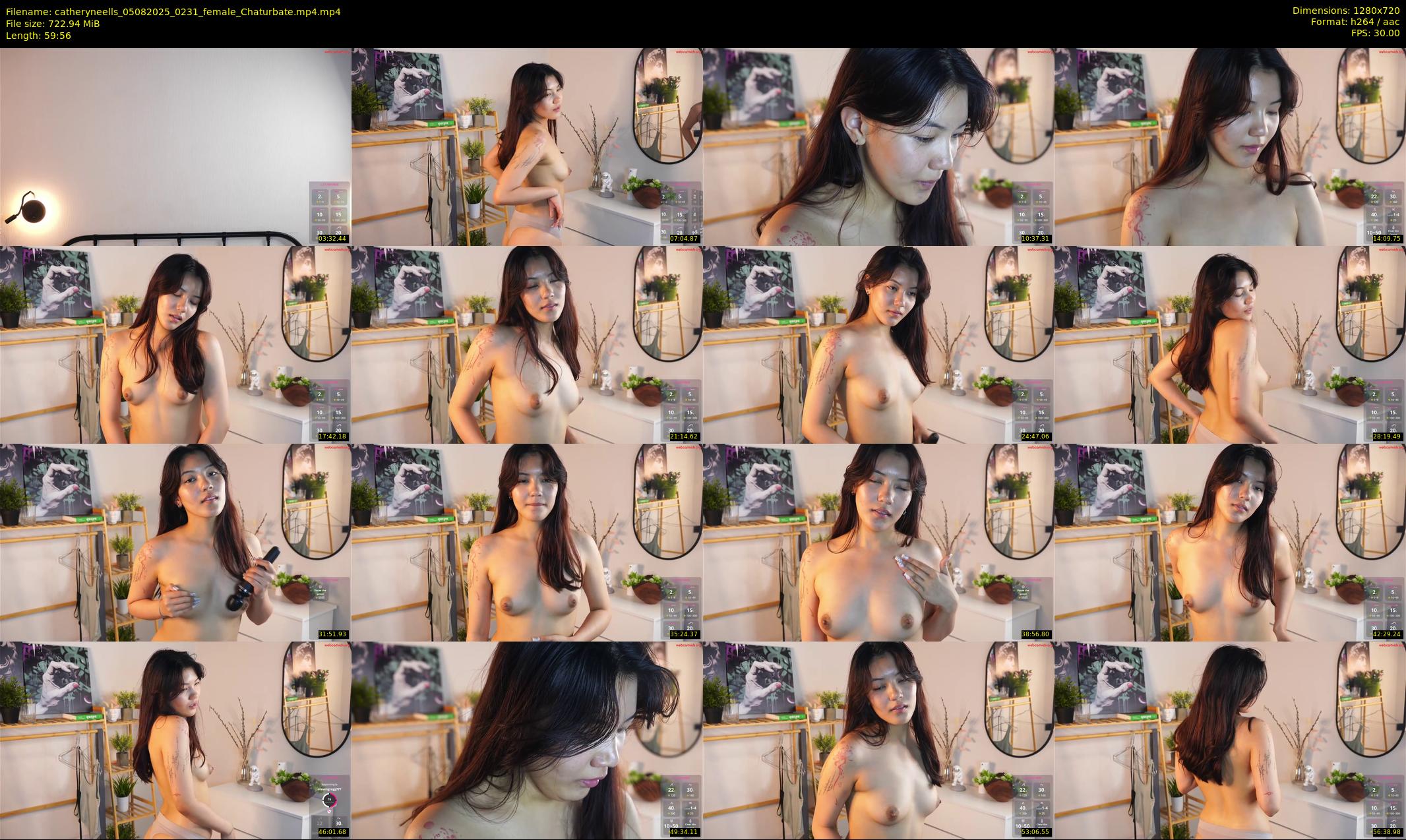 catheryneells — 60 minute Chaturbate female cam show recording, 720p, Aug 5, 2025