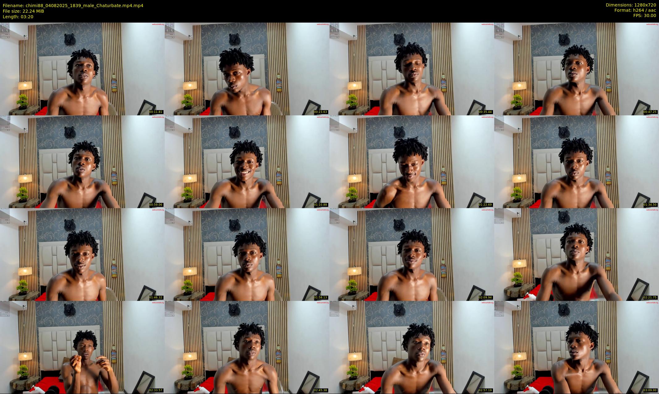 chimi88 — 4 minute Chaturbate male cam show recording, 720p, Aug 4, 2025