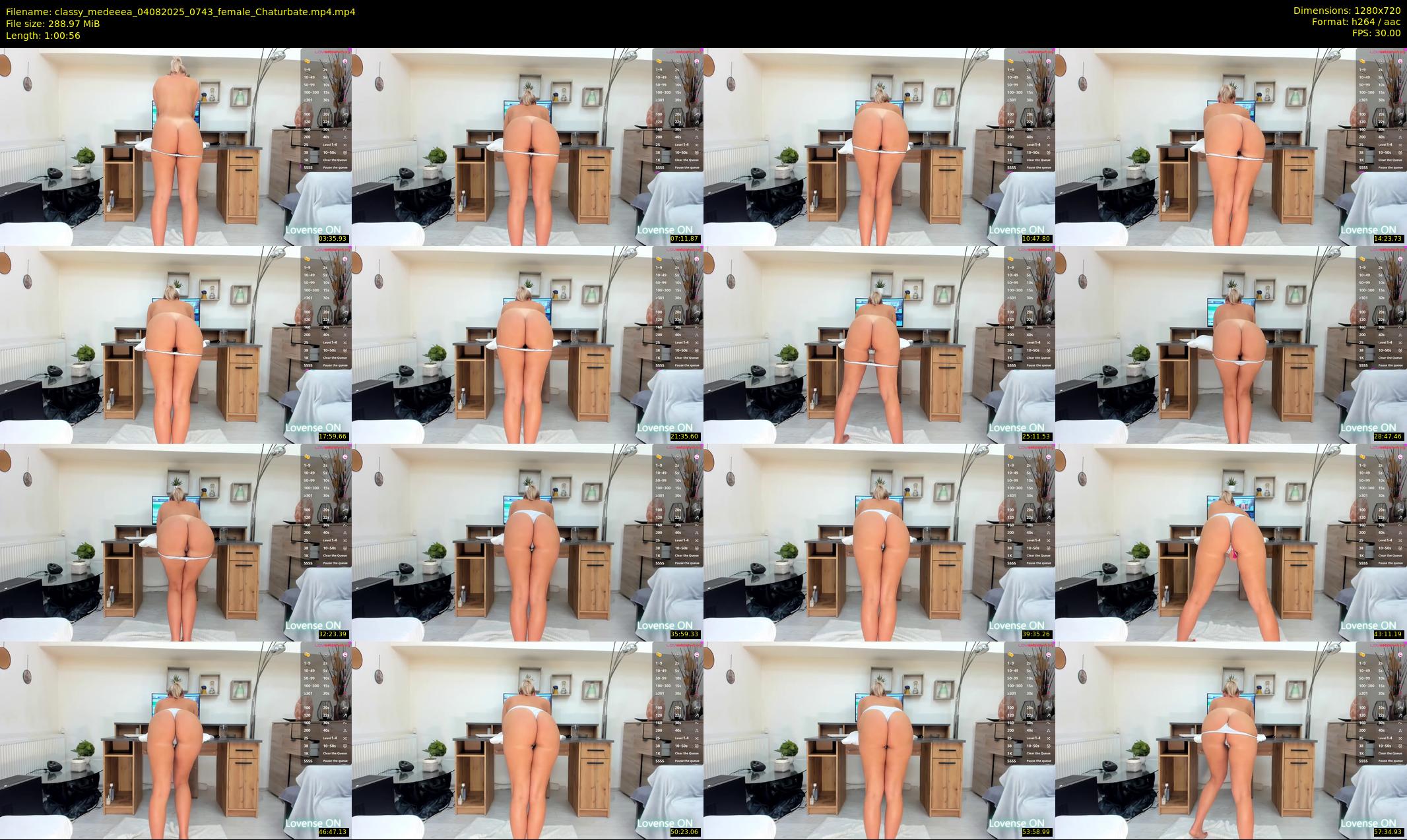 classy_medeeea — 61 minute Chaturbate female cam show recording, 720p, Aug 4, 2025