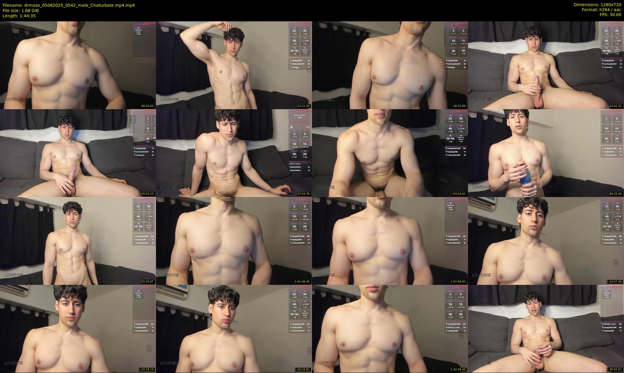 drmozo — 105 minute Chaturbate male cam show recording, 720p, Aug 5, 2025
