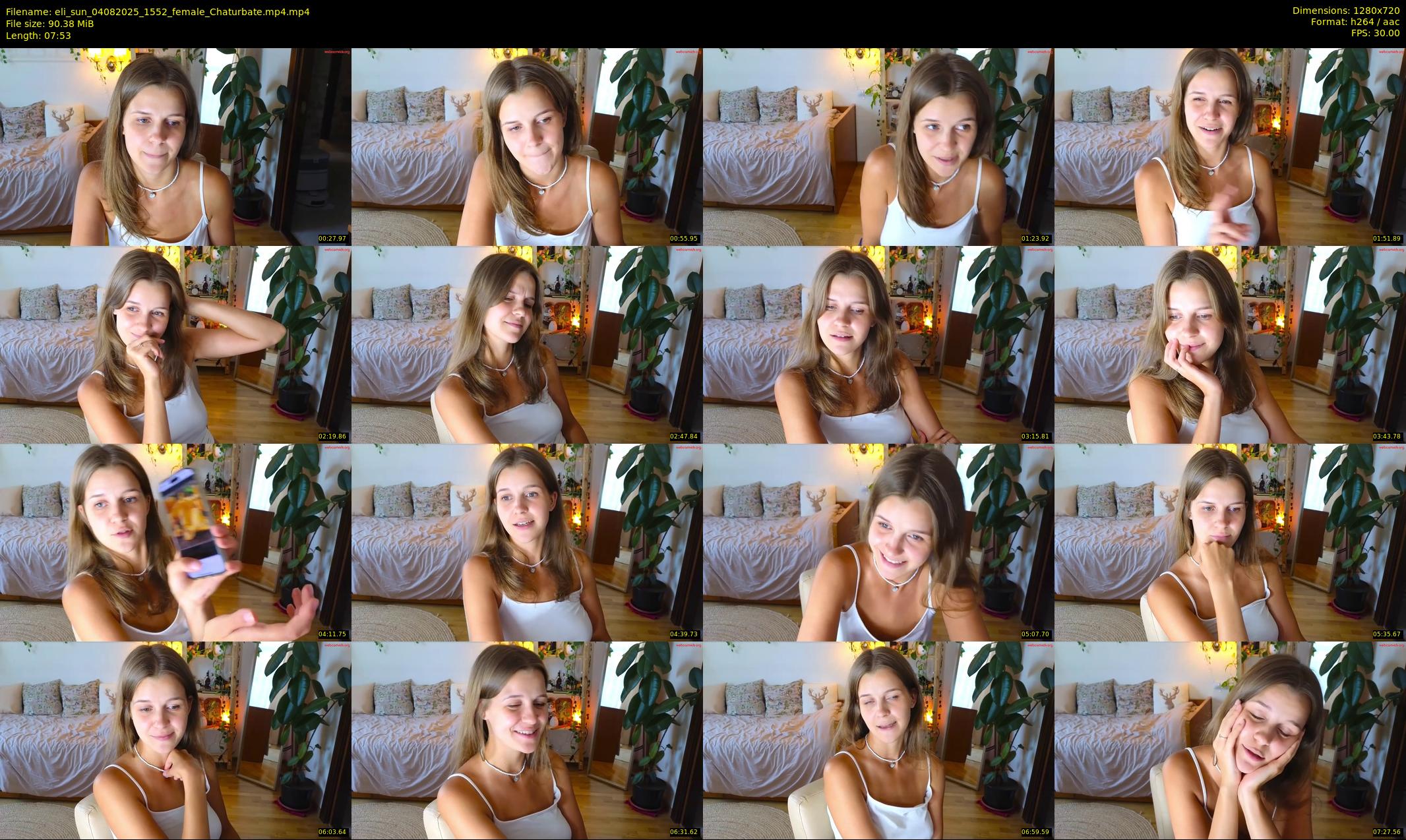eli_sun — 8 minute Chaturbate female cam show recording, 720p, Aug 4, 2025