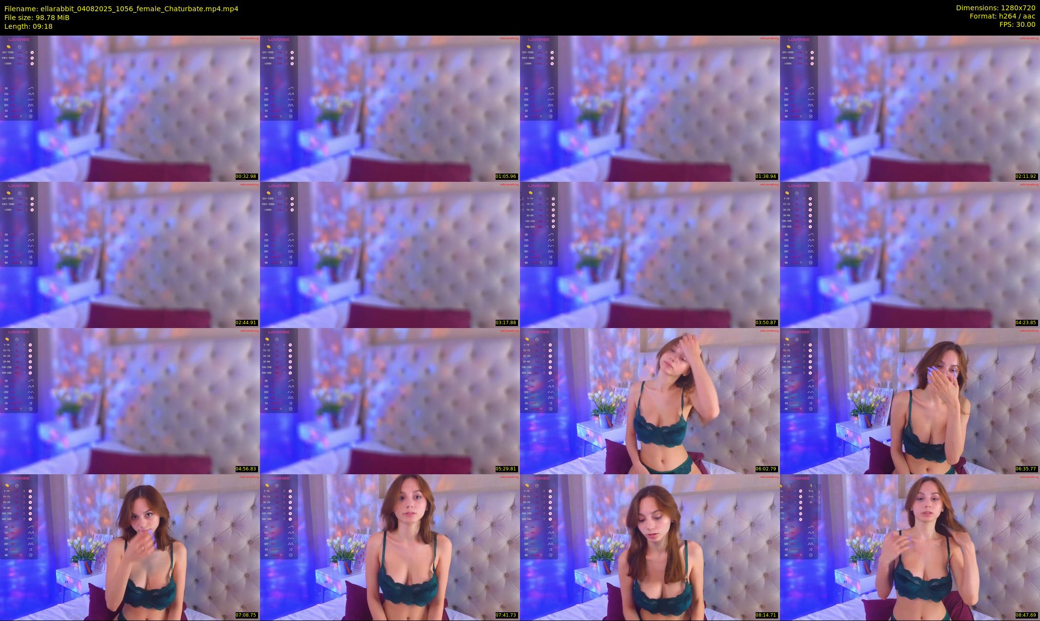 ellarabbit — 10 minute Chaturbate female cam show recording, 720p, Aug 4, 2025