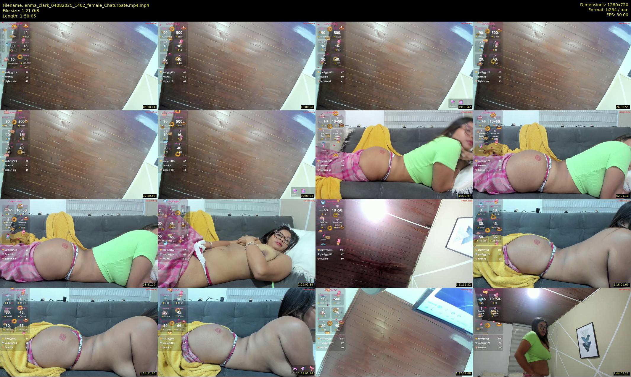 enma_clark — 111 minute Chaturbate female cam show recording, 720p, Aug 4, 2025