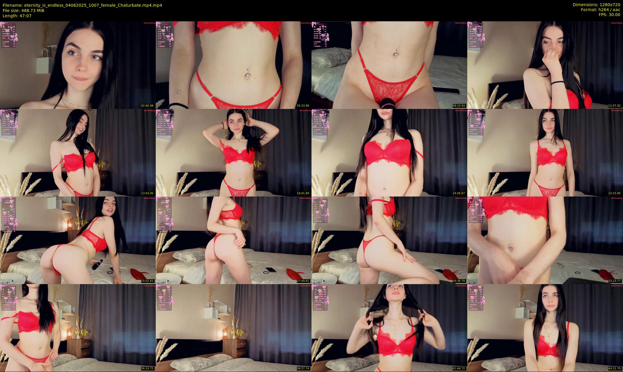 eternity_is_endless — 48 minute Chaturbate female cam show recording, 720p, Aug 4, 2025
