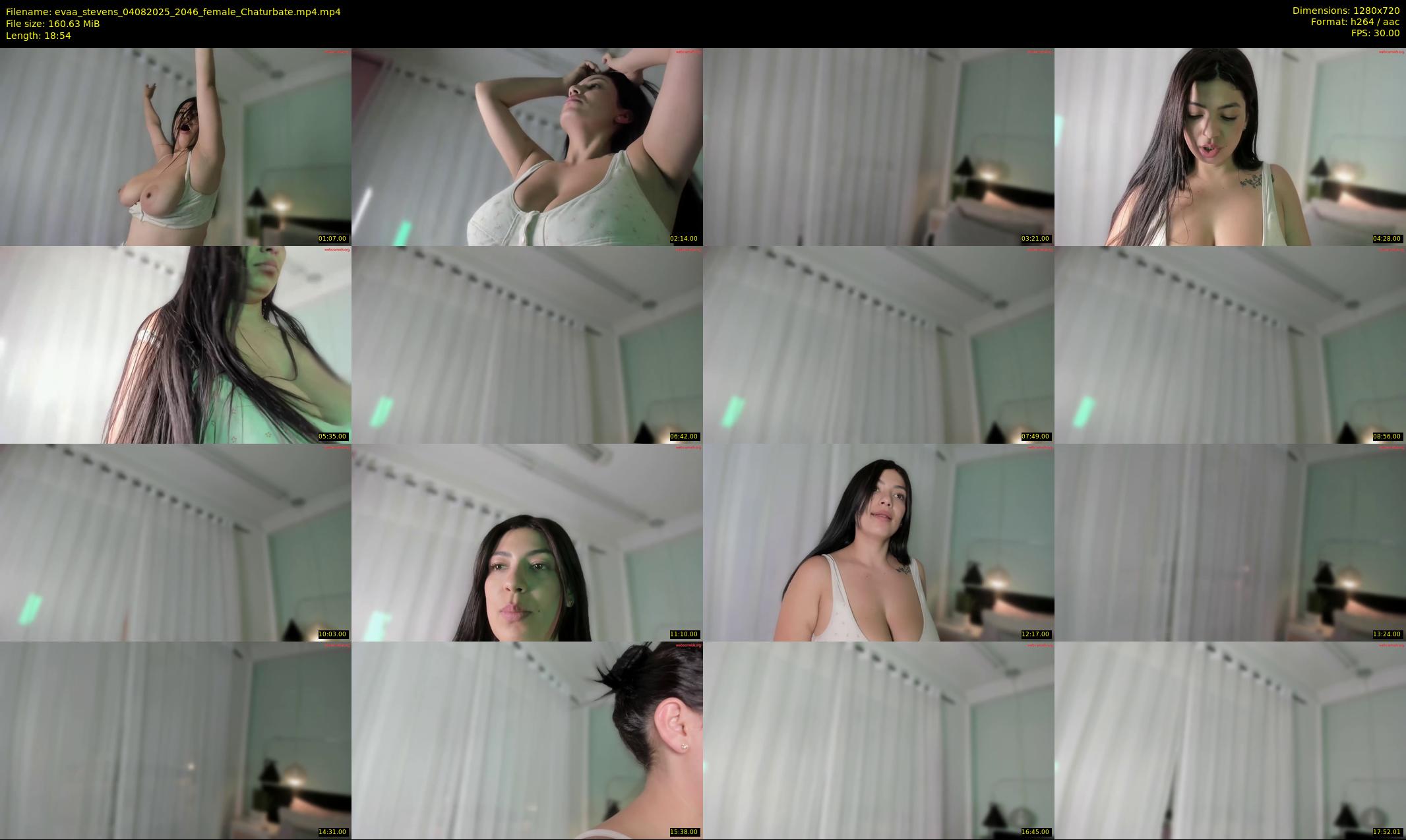 evaa_stevens — 19 minute Chaturbate female cam show recording, 720p, Aug 4, 2025