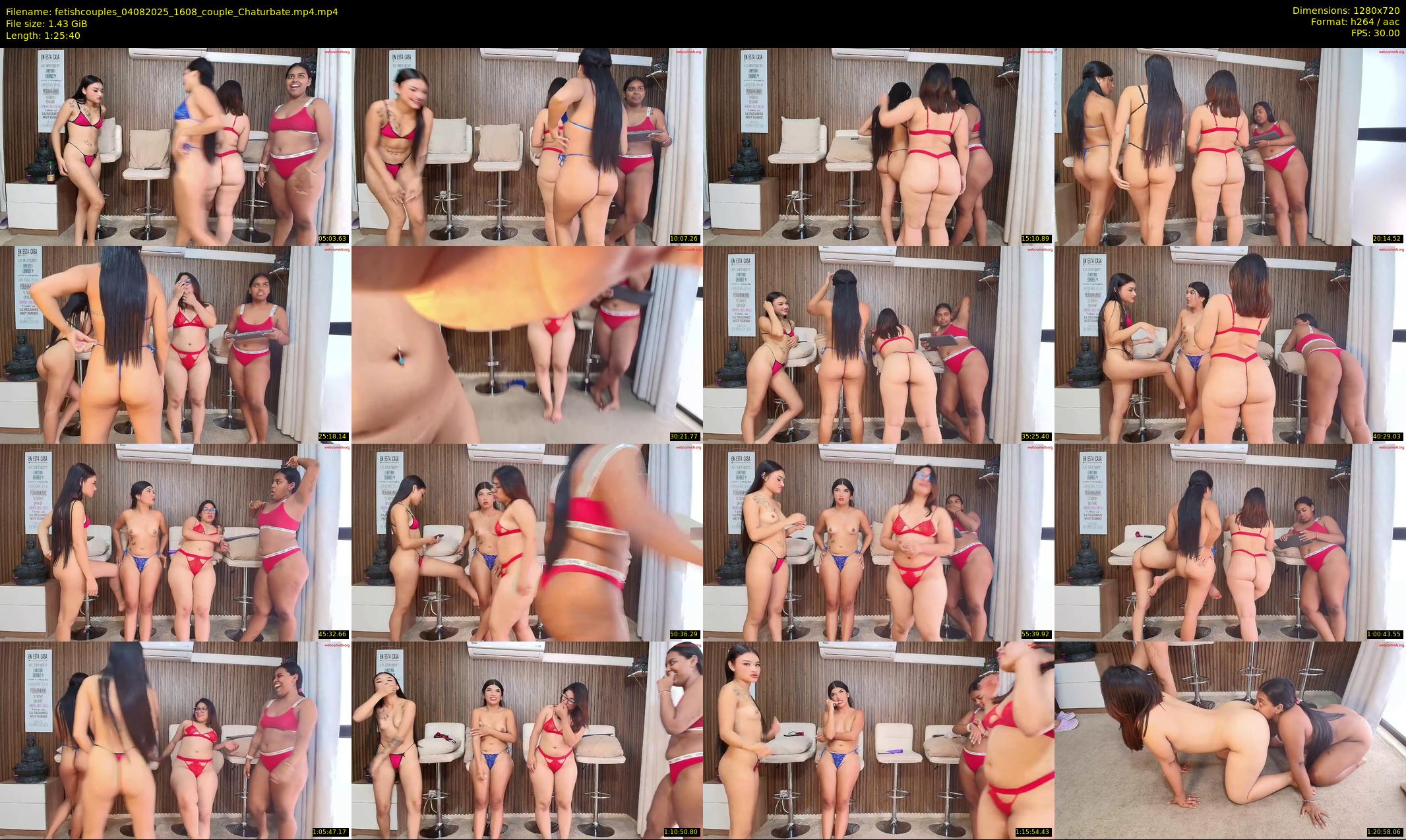 fetishcouples — 86 minute Chaturbate couple cam show recording, 720p, Aug 4, 2025