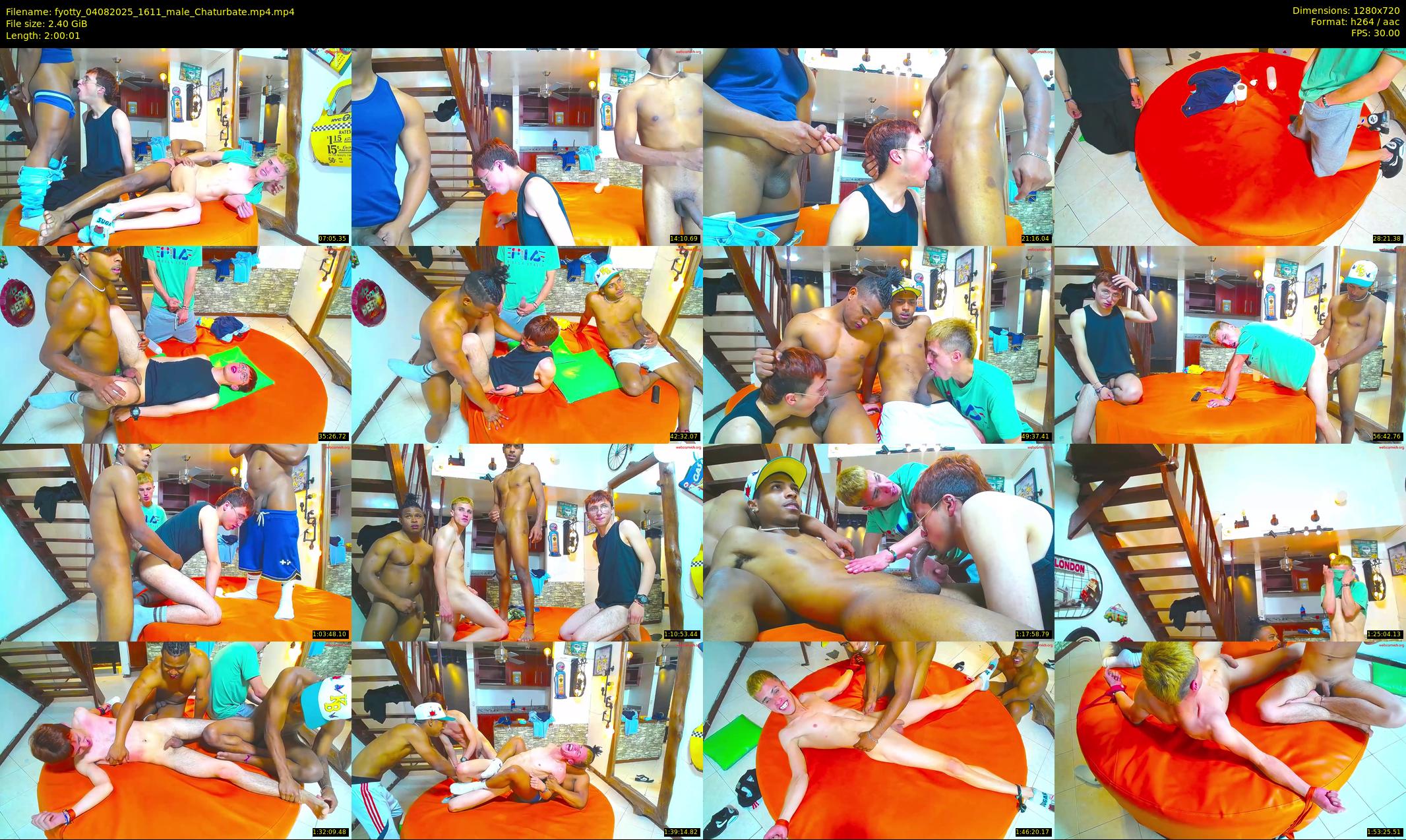 fyotty — 121 minute Chaturbate male cam show recording, 720p, Aug 4, 2025