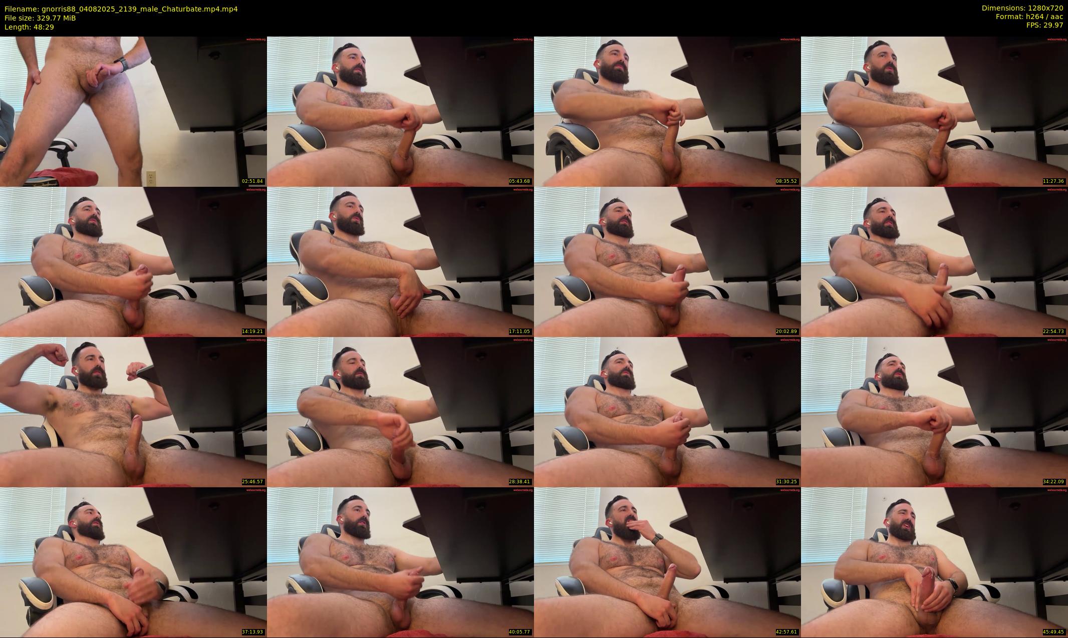 gnorris88 — 49 minute Chaturbate male cam show recording, 720p, Aug 4, 2025