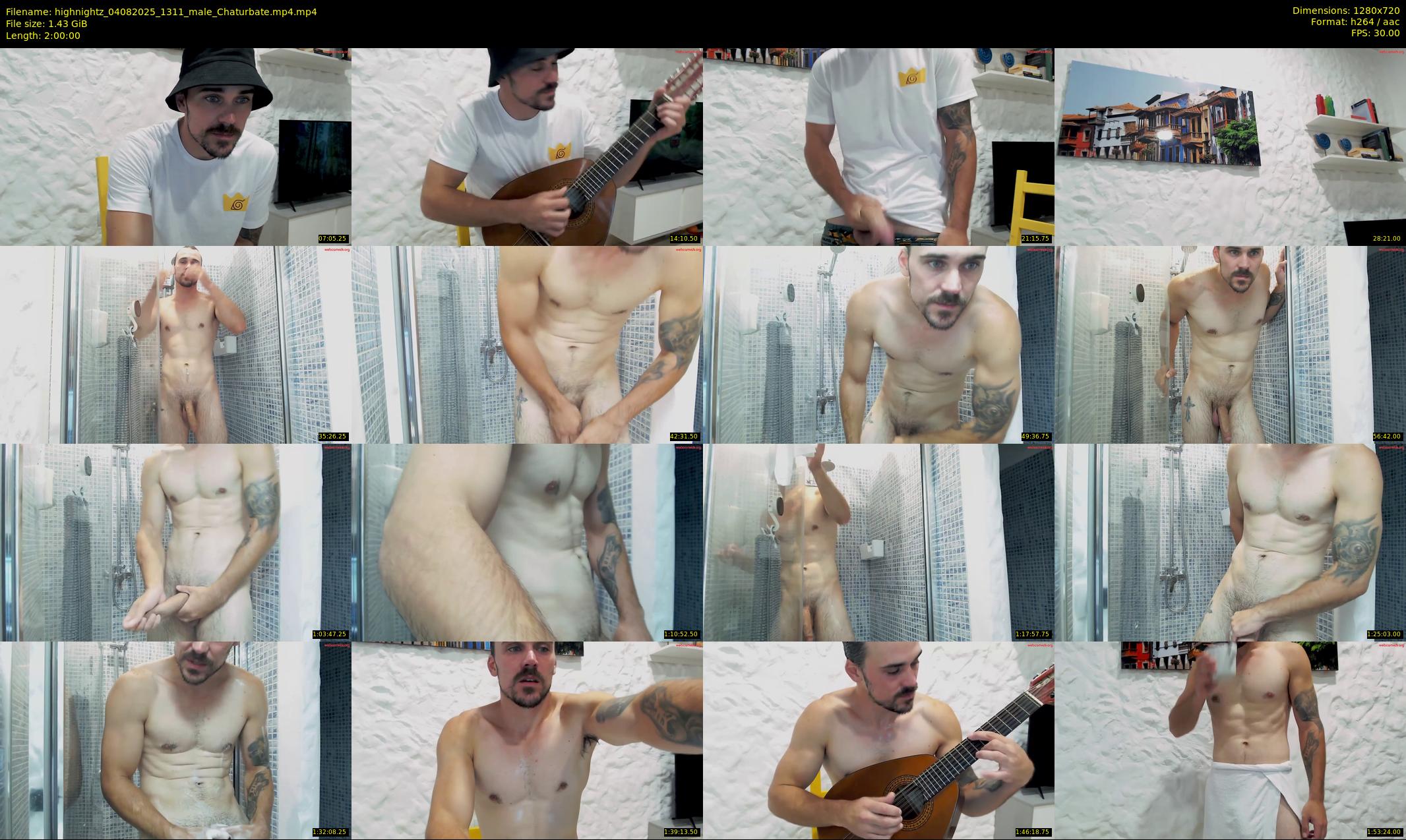 highnightz — 120 minute Chaturbate male cam show recording, 720p, Aug 4, 2025