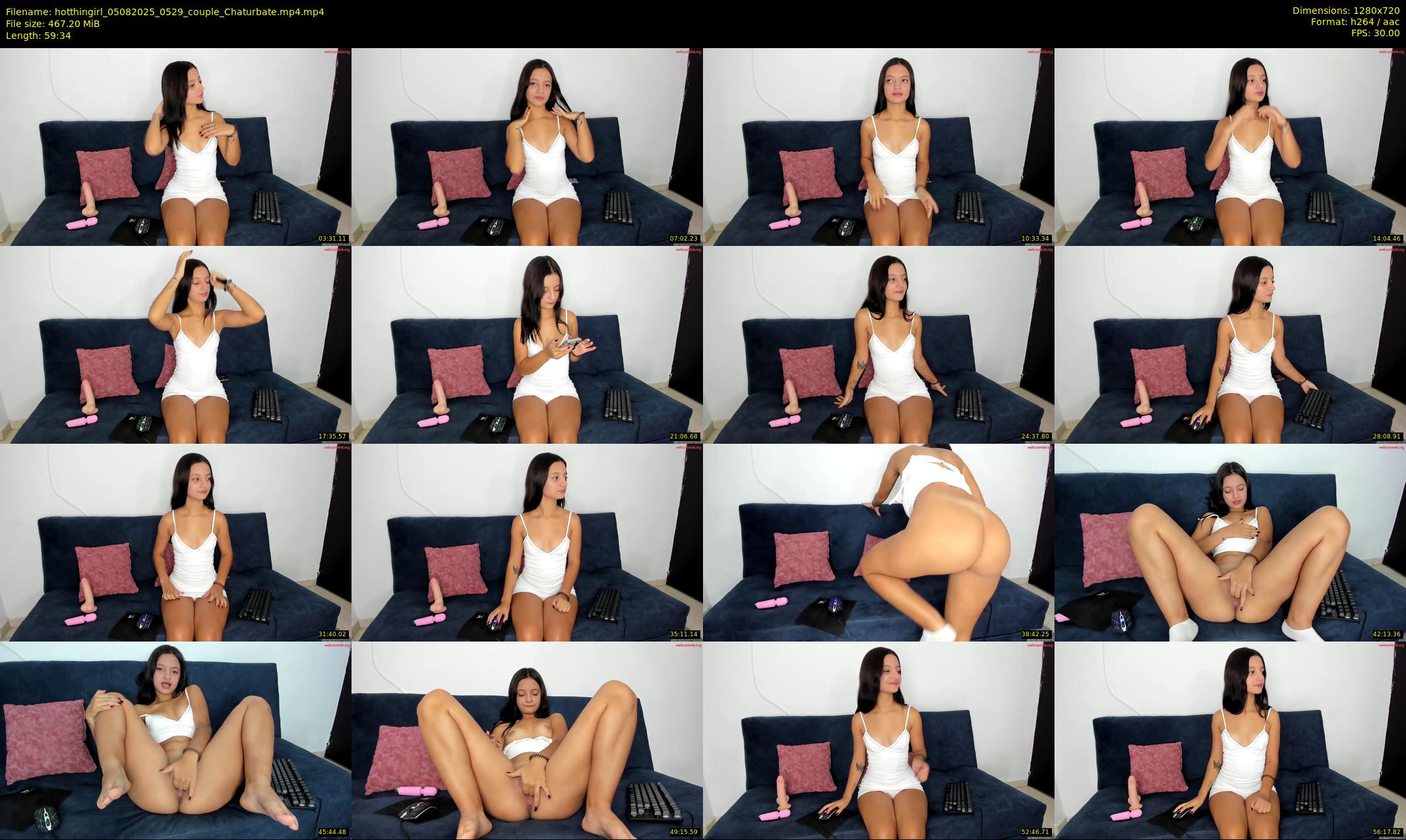 hotthingirl — 60 minute Chaturbate couple cam show recording, 720p, Aug 5, 2025