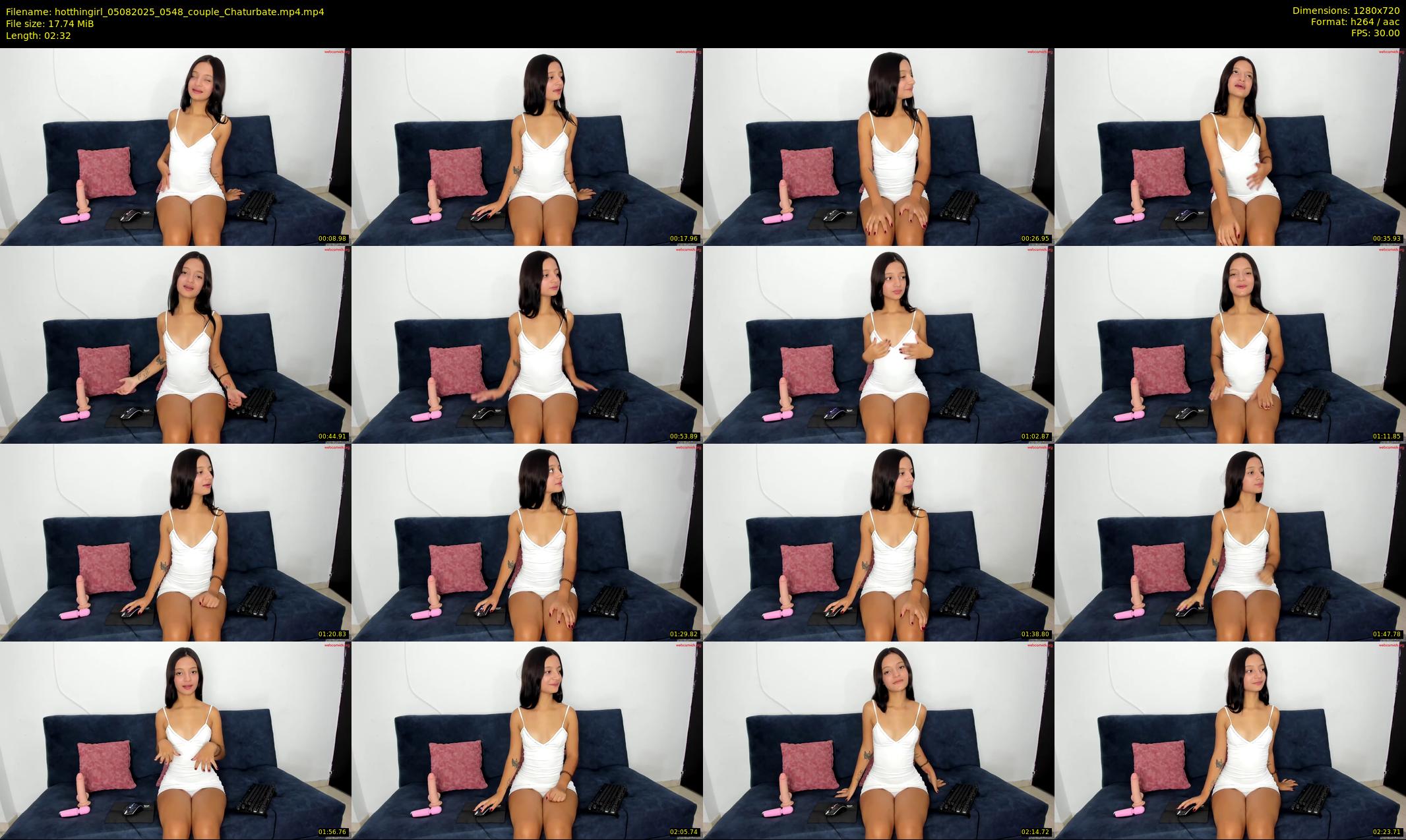 hotthingirl — 3 minute Chaturbate couple cam show recording, 720p, Aug 5, 2025
