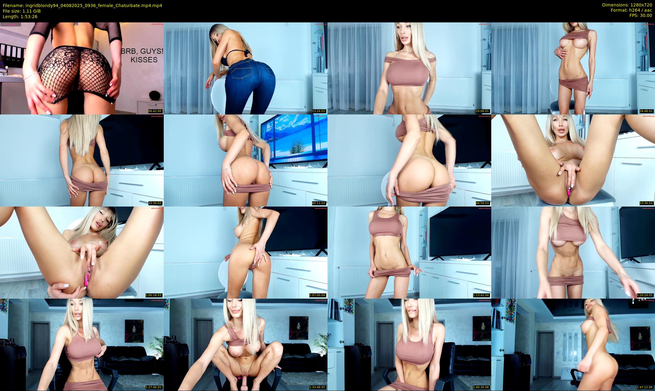 ingridblondy94 — 114 minute Chaturbate female cam show recording, 720p, Aug 4, 2025