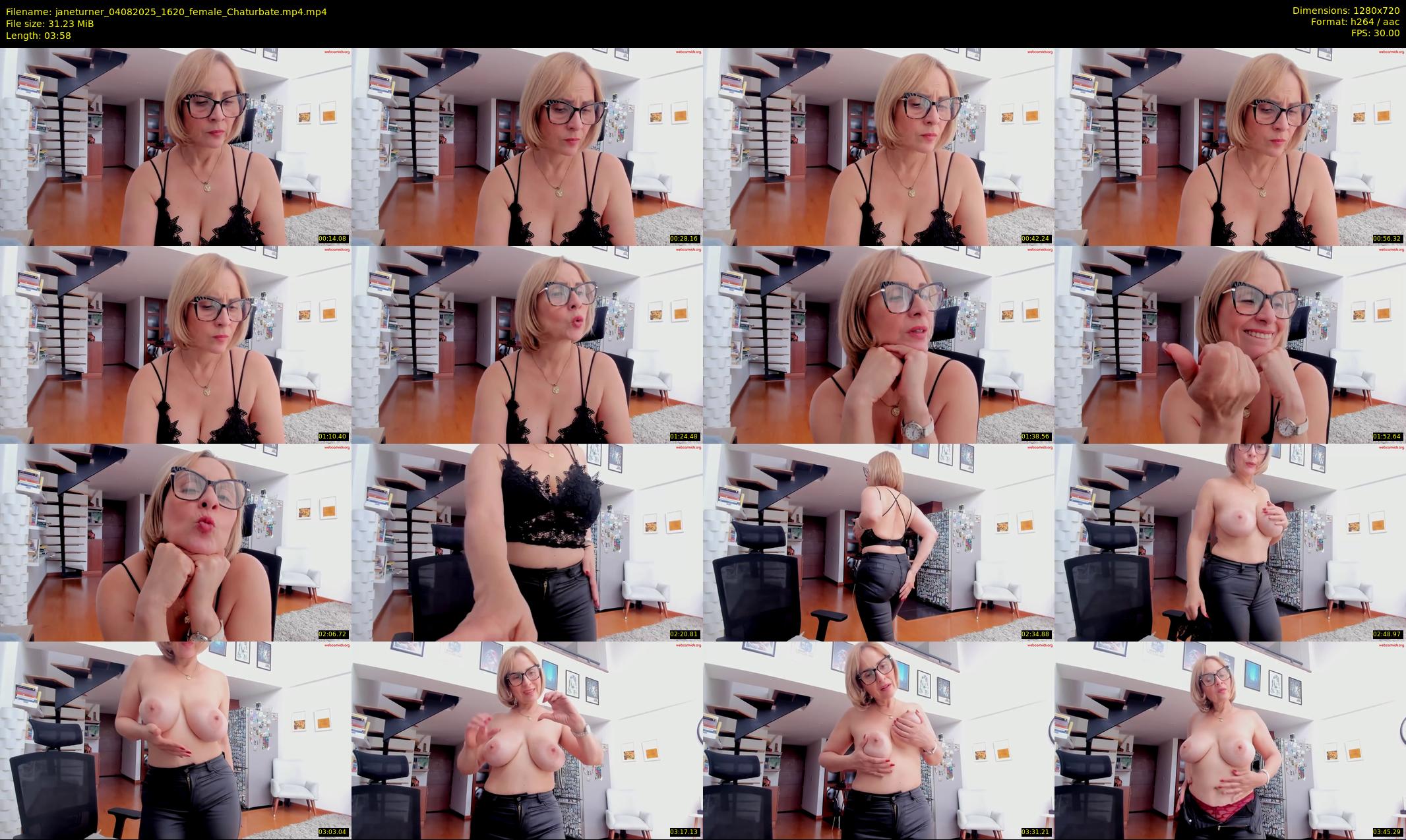 janeturner — 4 minute Chaturbate female cam show recording, 720p, Aug 4, 2025