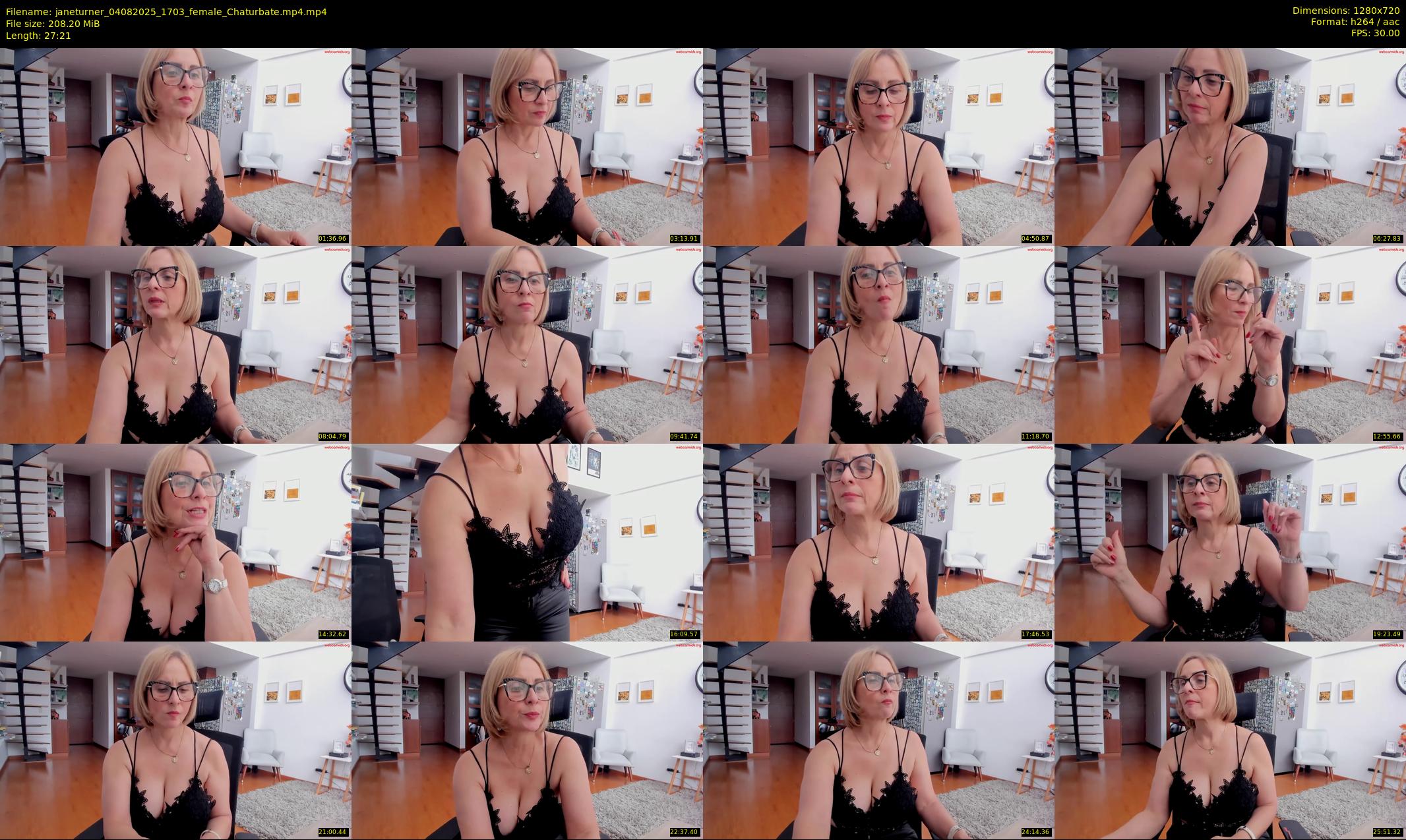 janeturner — 28 minute Chaturbate female cam show recording, 720p, Aug 4, 2025