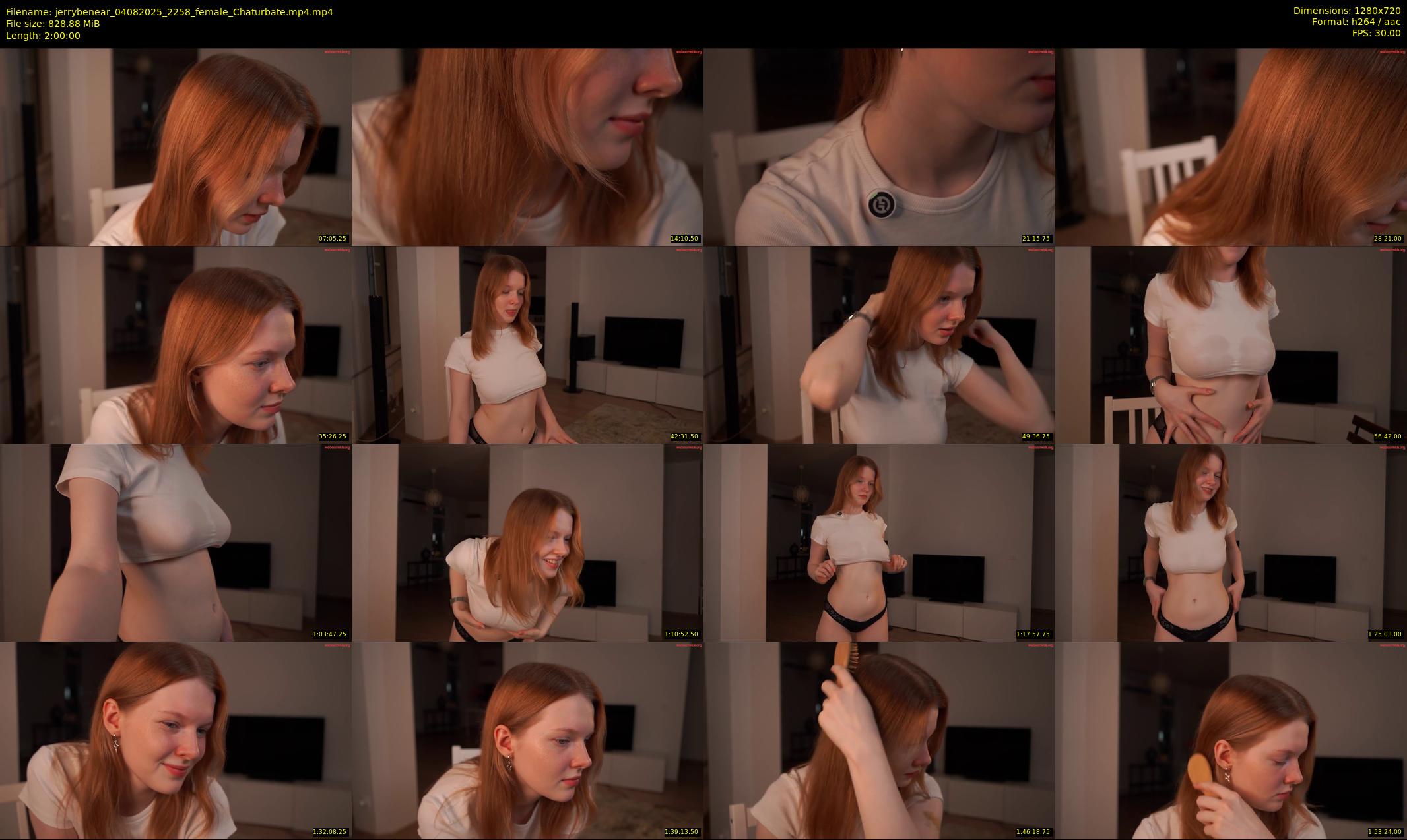 jerrybenear — 120 minute Chaturbate female cam show recording, 720p, Aug 4, 2025