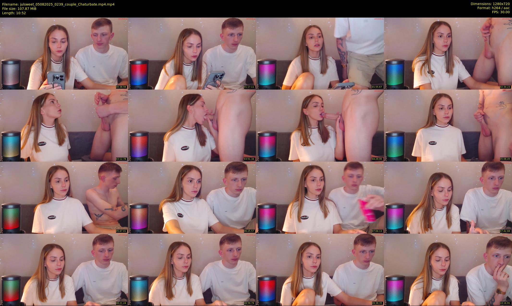 julsweet — 11 minute Chaturbate male cam show recording, 720p, Aug 5, 2025