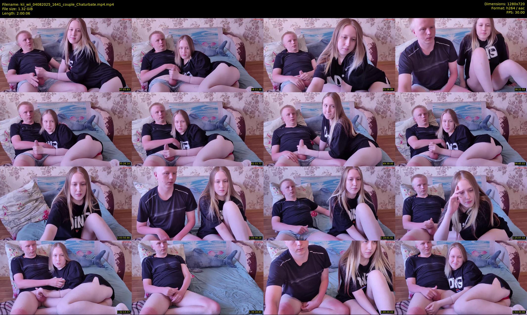 kii_wii — 121 minute Chaturbate couple cam show recording, 720p, Aug 4, 2025