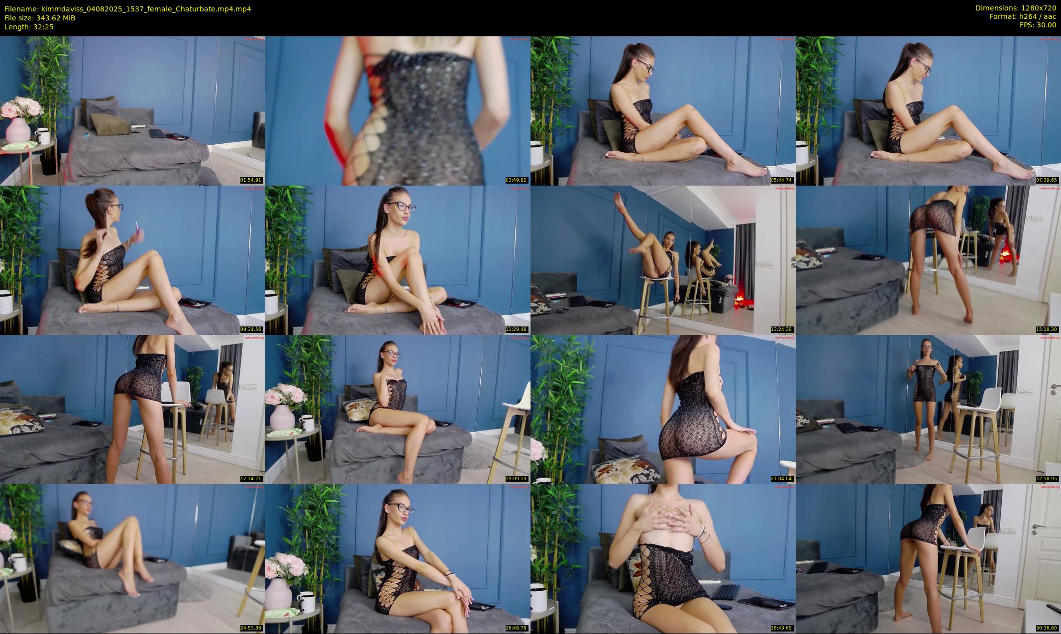 kimmdaviss — 33 minute Chaturbate female cam show recording, 720p, Aug 4, 2025