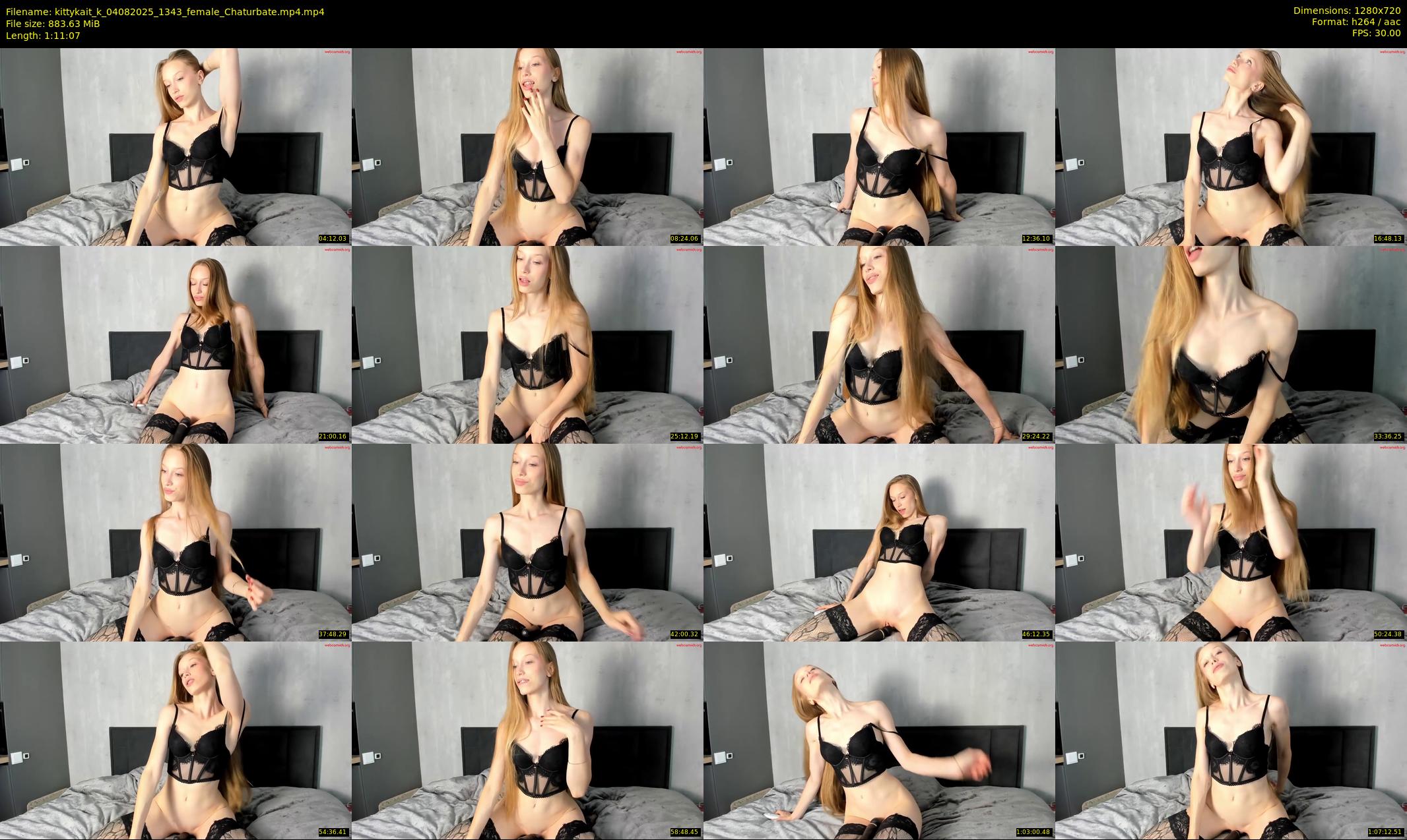 kittykait_k — 72 minute Chaturbate female cam show recording, 720p, Aug 4, 2025