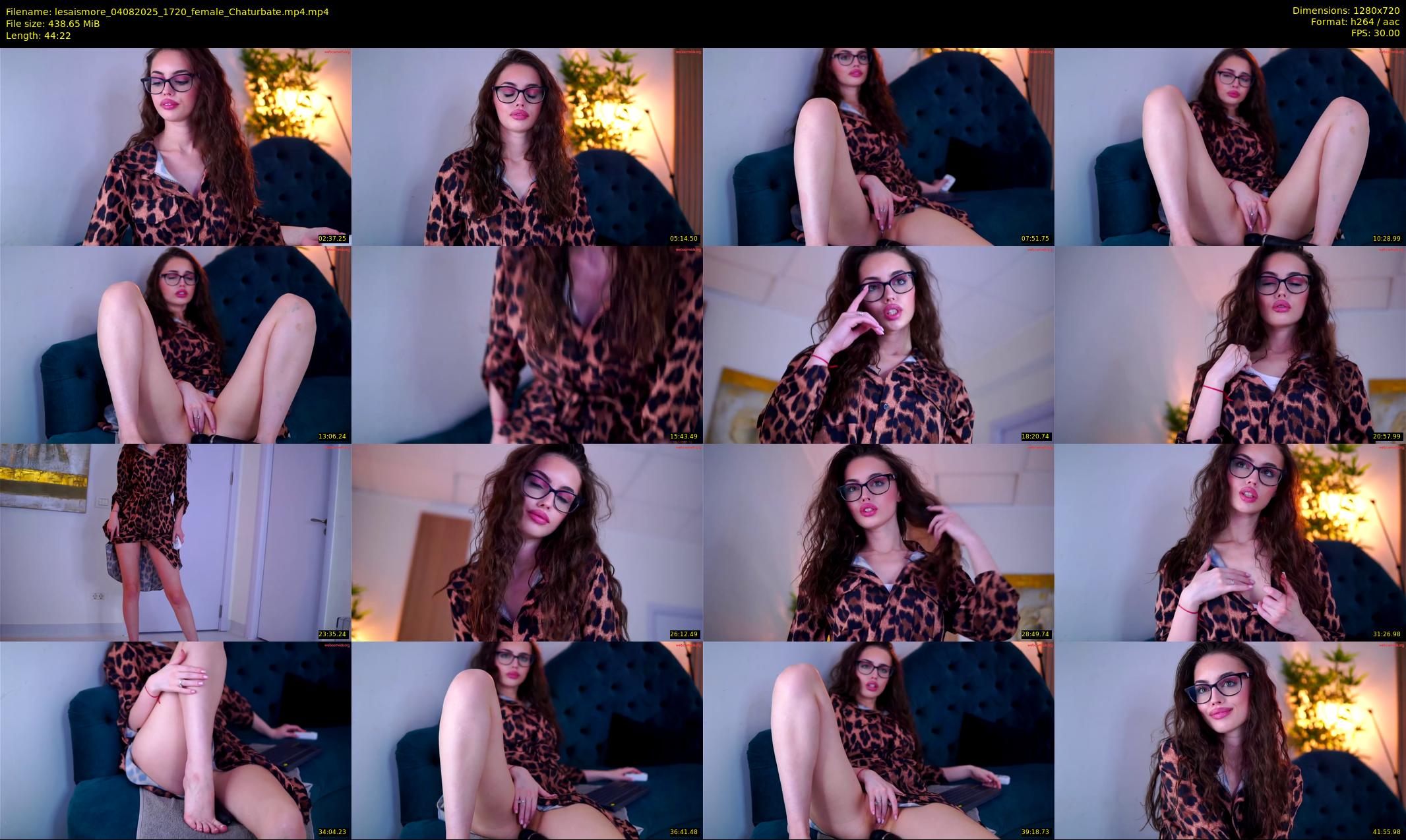 lesaismore — 45 minute Chaturbate female cam show recording, 720p, Aug 4, 2025