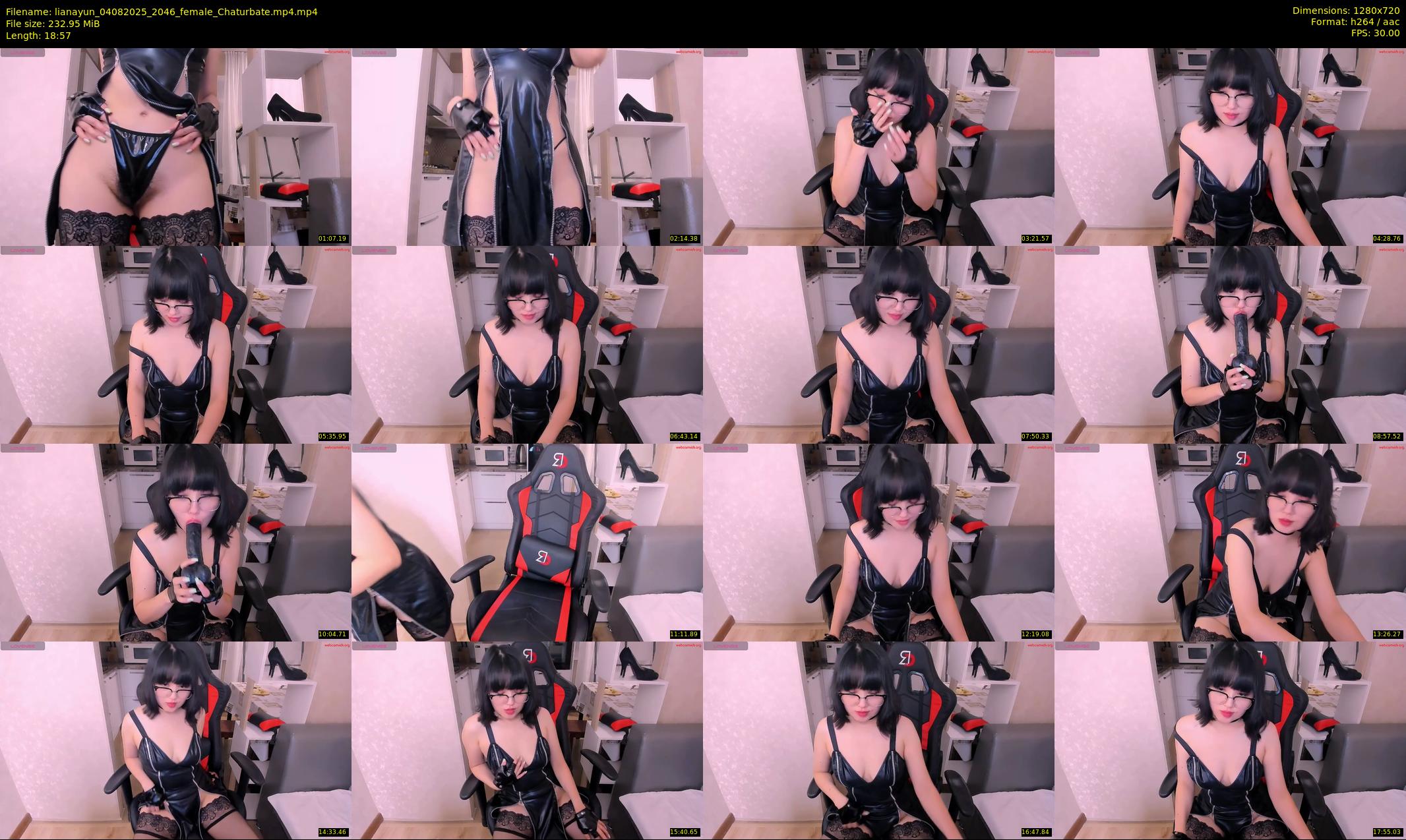 lianayun — 19 minute Chaturbate female cam show recording, 720p, Aug 4, 2025