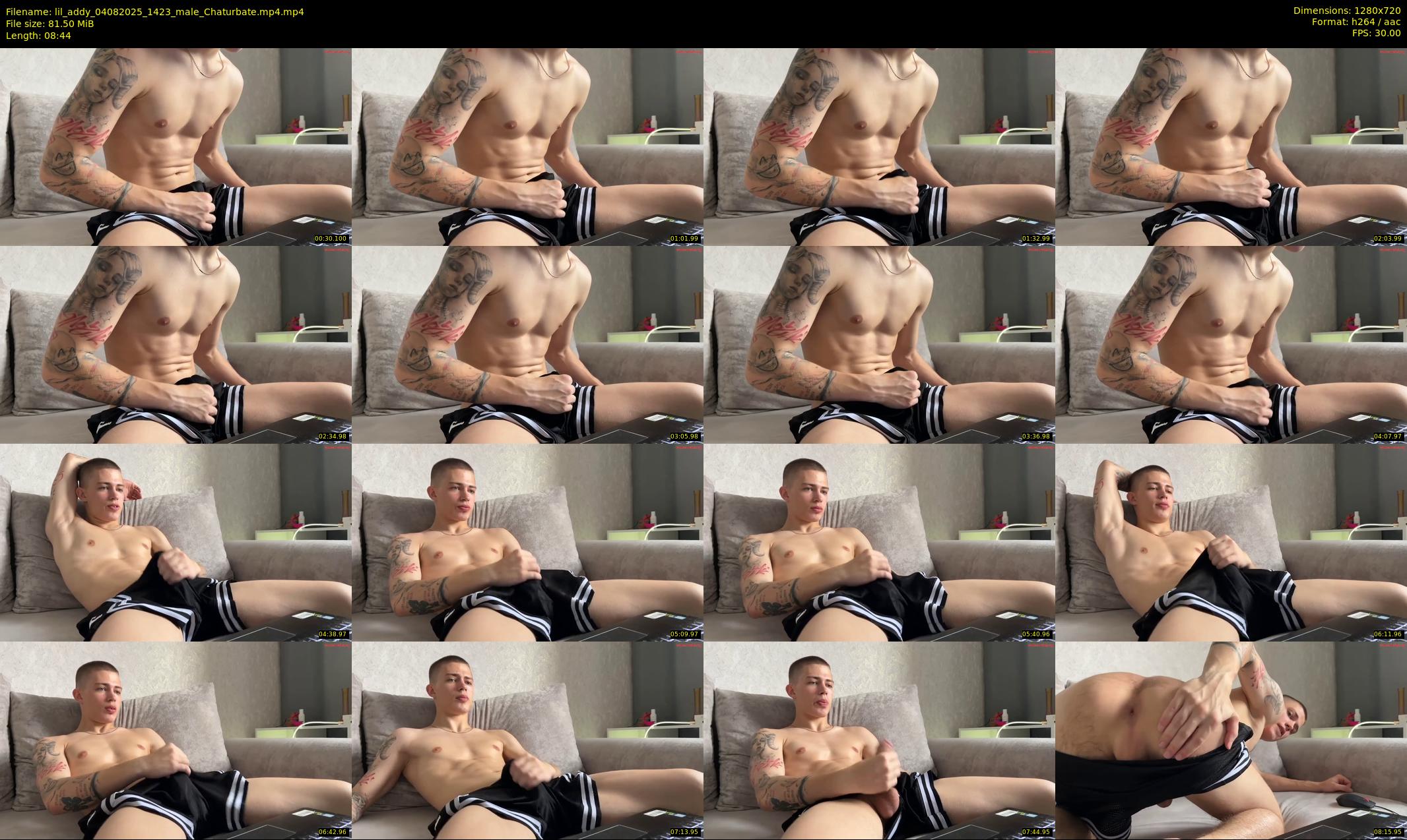lil_addy — 9 minute Chaturbate male cam show recording, 720p, Aug 4, 2025