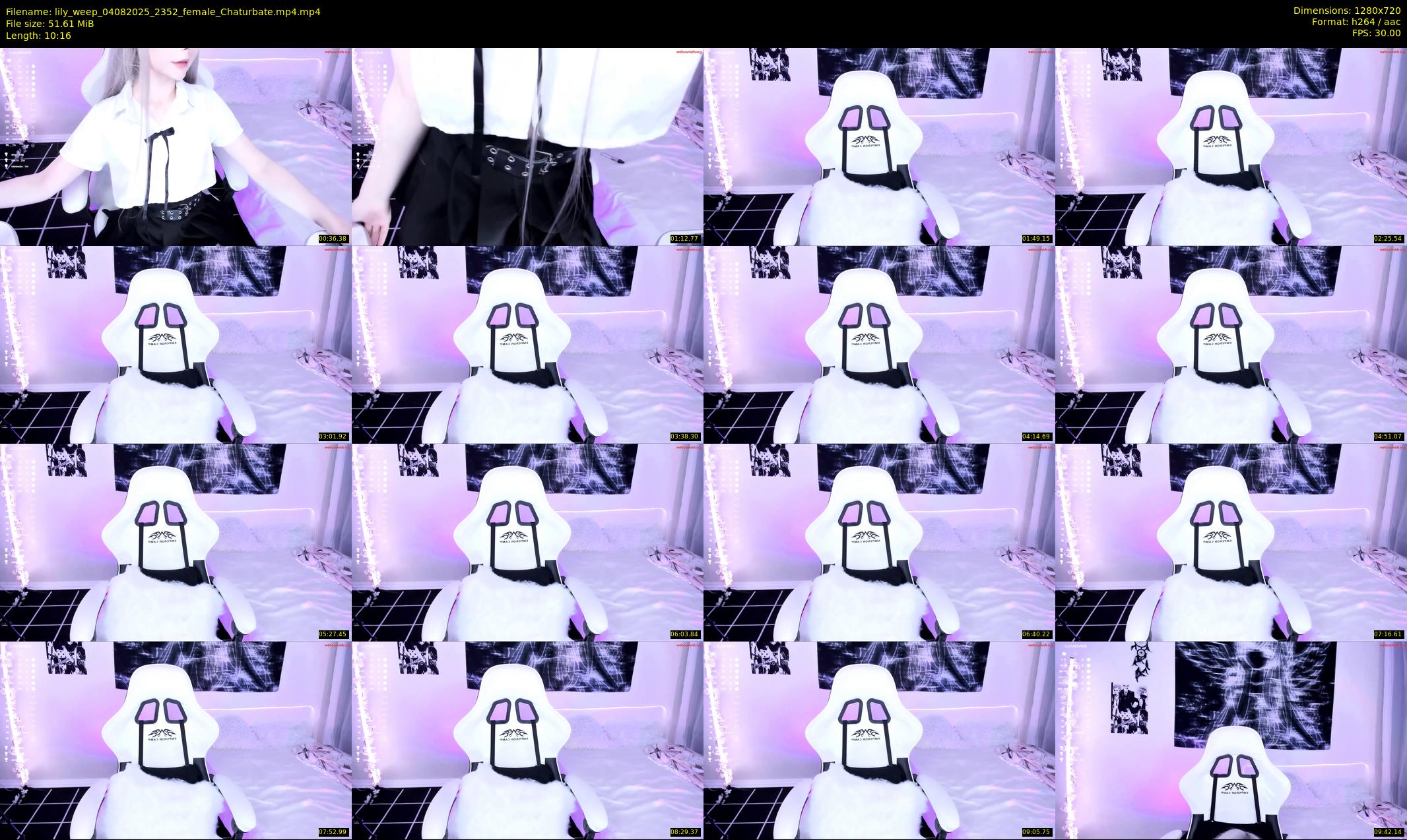 lily_weep — 11 minute Chaturbate female cam show recording, 720p, Aug 4, 2025