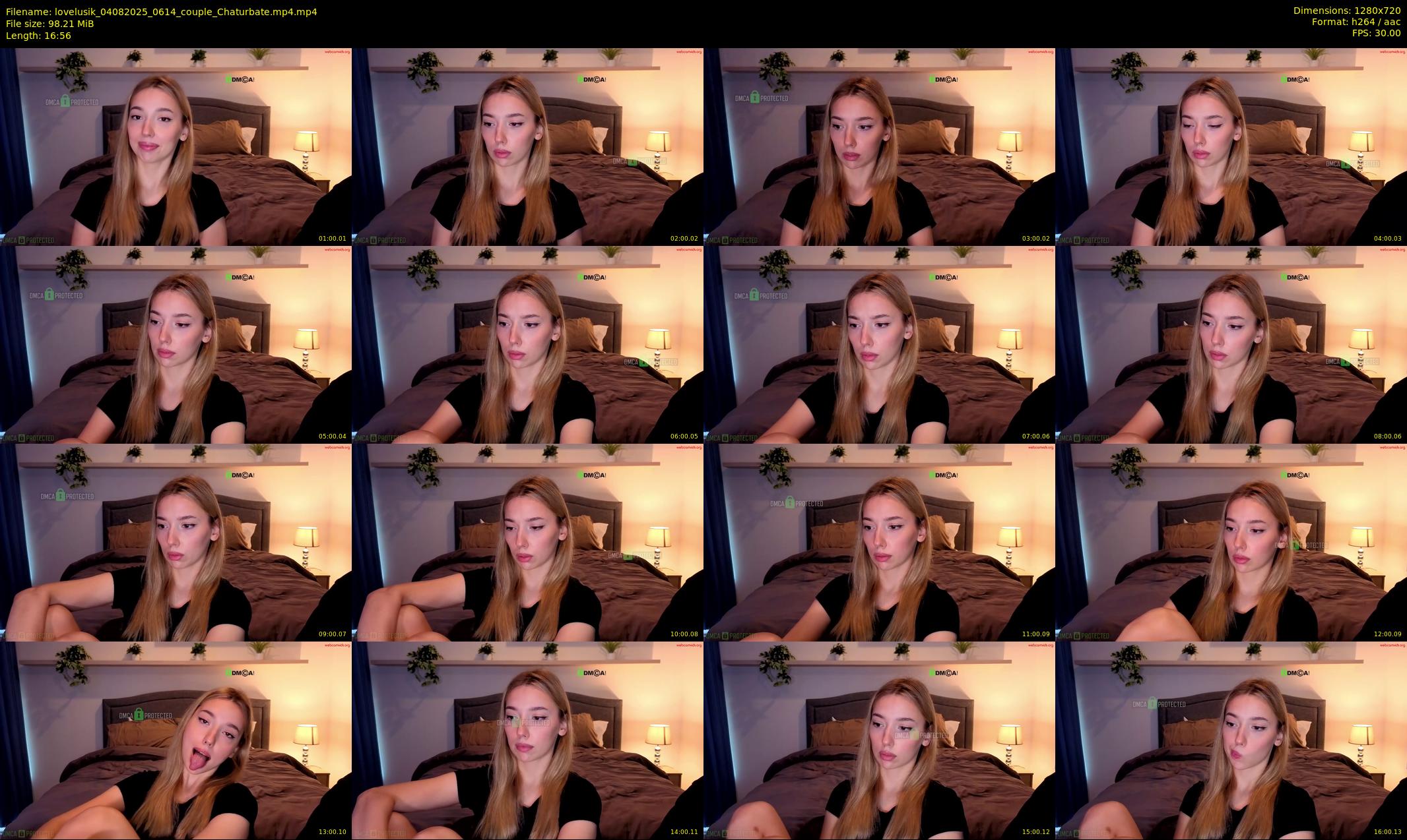 lovelusik — 17 minute Chaturbate couple cam show recording, 720p, Aug 4, 2025