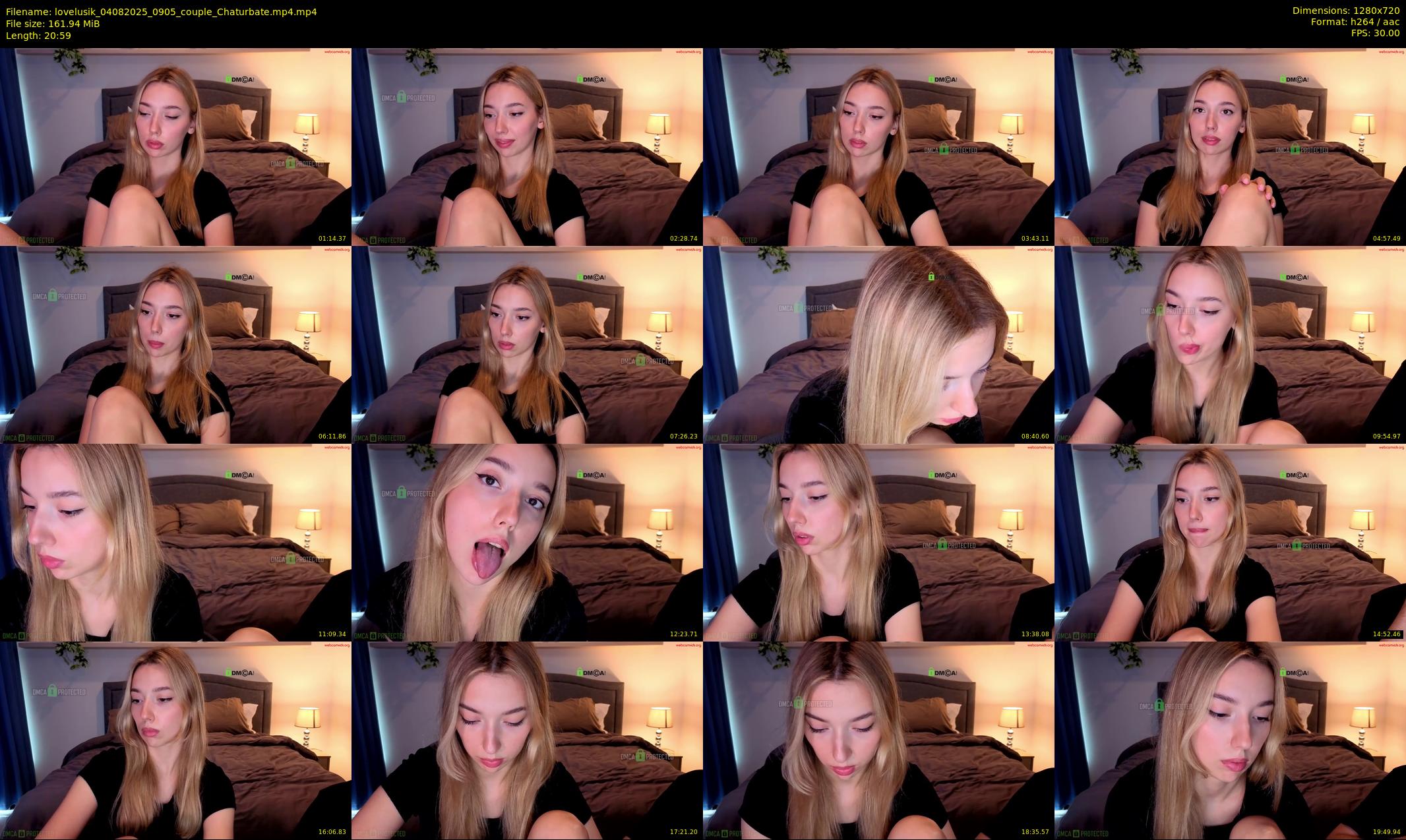 lovelusik — 21 minute Chaturbate couple cam show recording, 720p, Aug 4, 2025