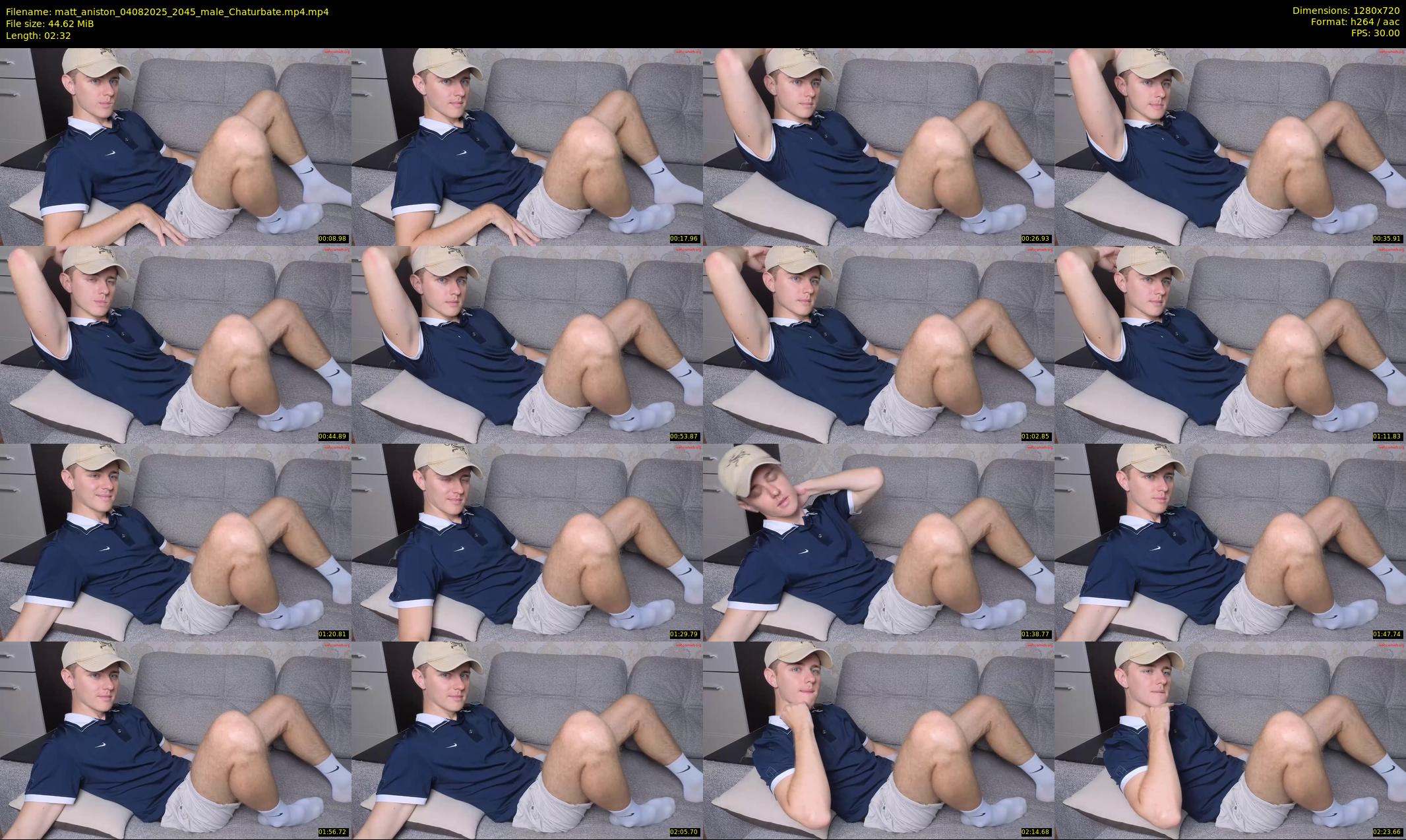 matt_aniston — 3 minute Chaturbate male cam show recording, 720p, Aug 4, 2025