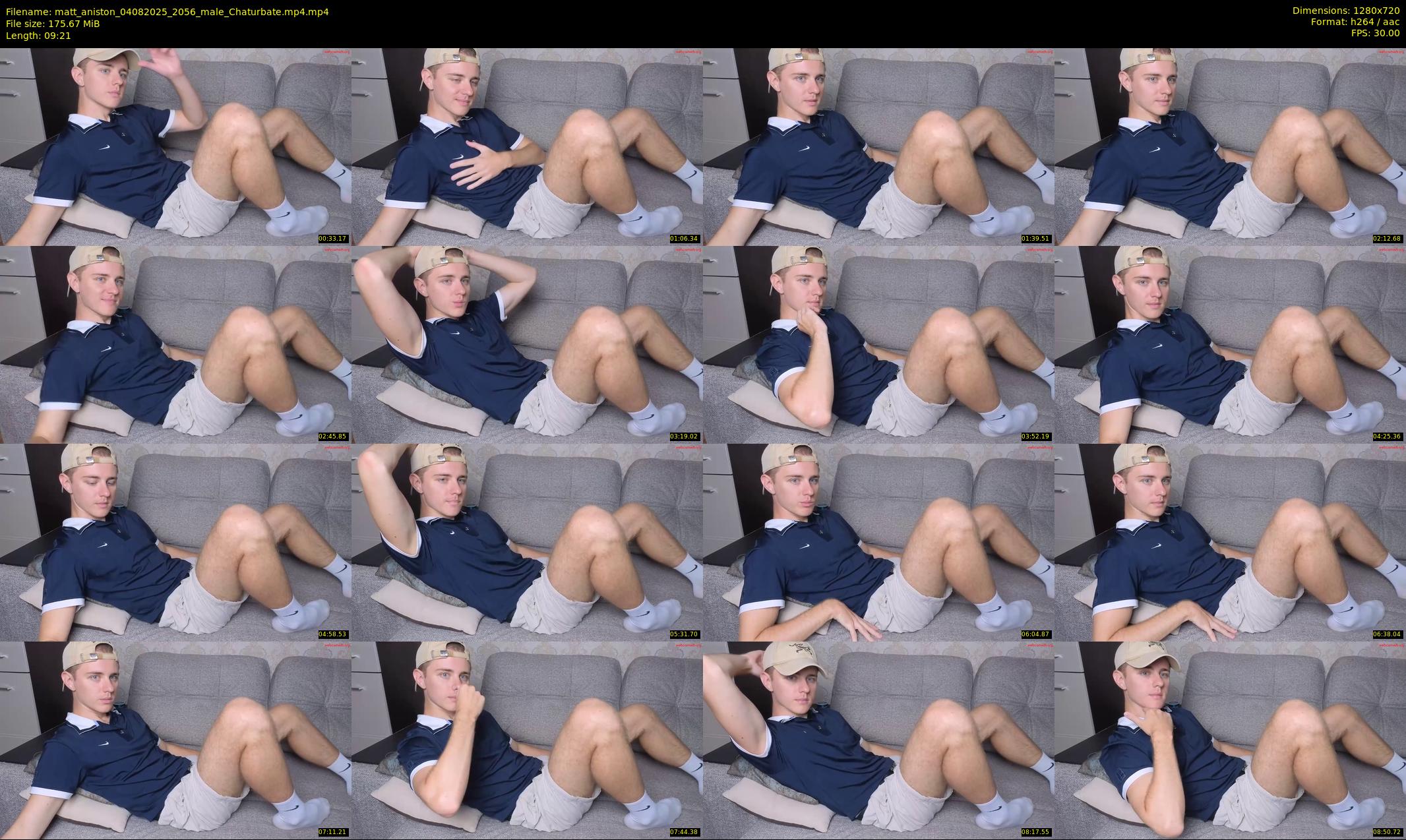 matt_aniston — 10 minute Chaturbate male cam show recording, 720p, Aug 4, 2025