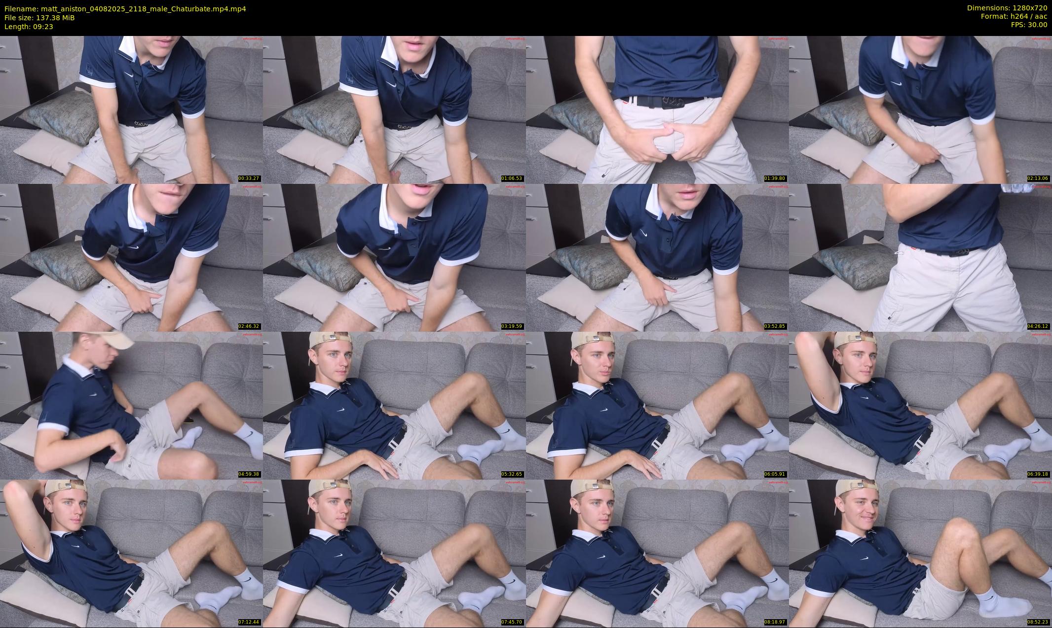 matt_aniston — 10 minute Chaturbate male cam show recording, 720p, Aug 4, 2025
