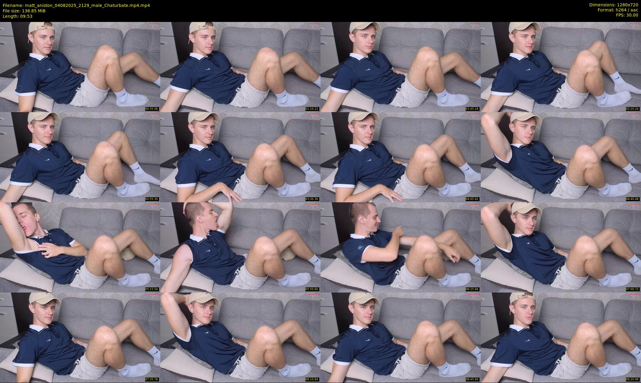 matt_aniston — 10 minute Chaturbate male cam show recording, 720p, Aug 4, 2025