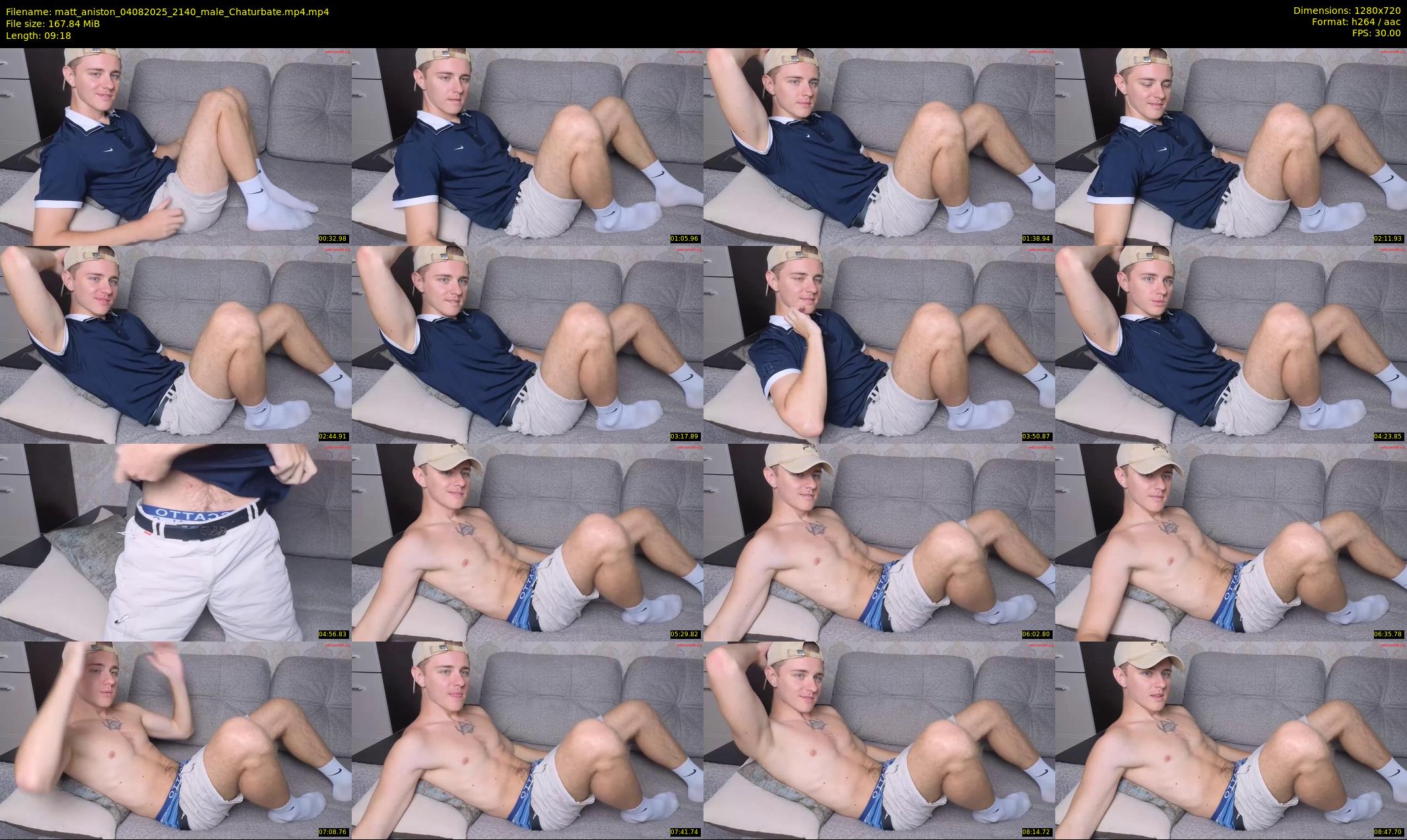 matt_aniston — 10 minute Chaturbate male cam show recording, 720p, Aug 4, 2025